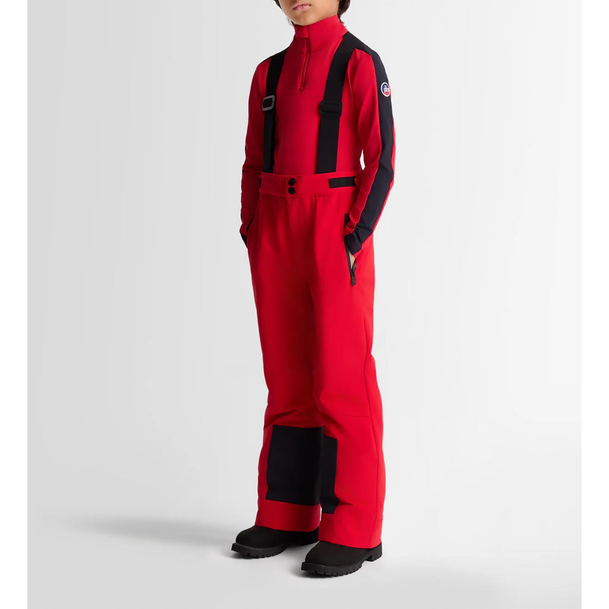 Tomaso Jr Ski Pants in Racing Red