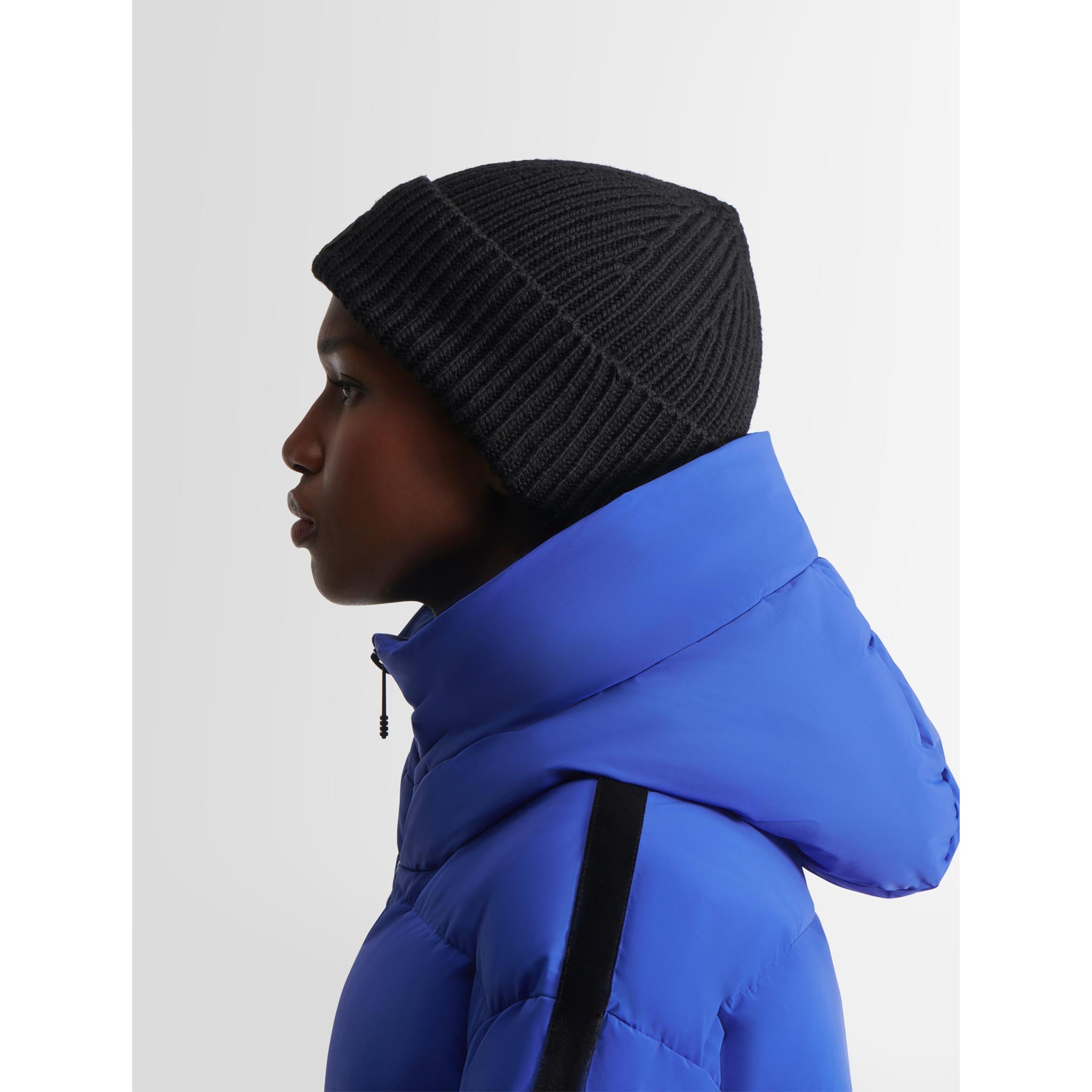 Knit Beanie in Black