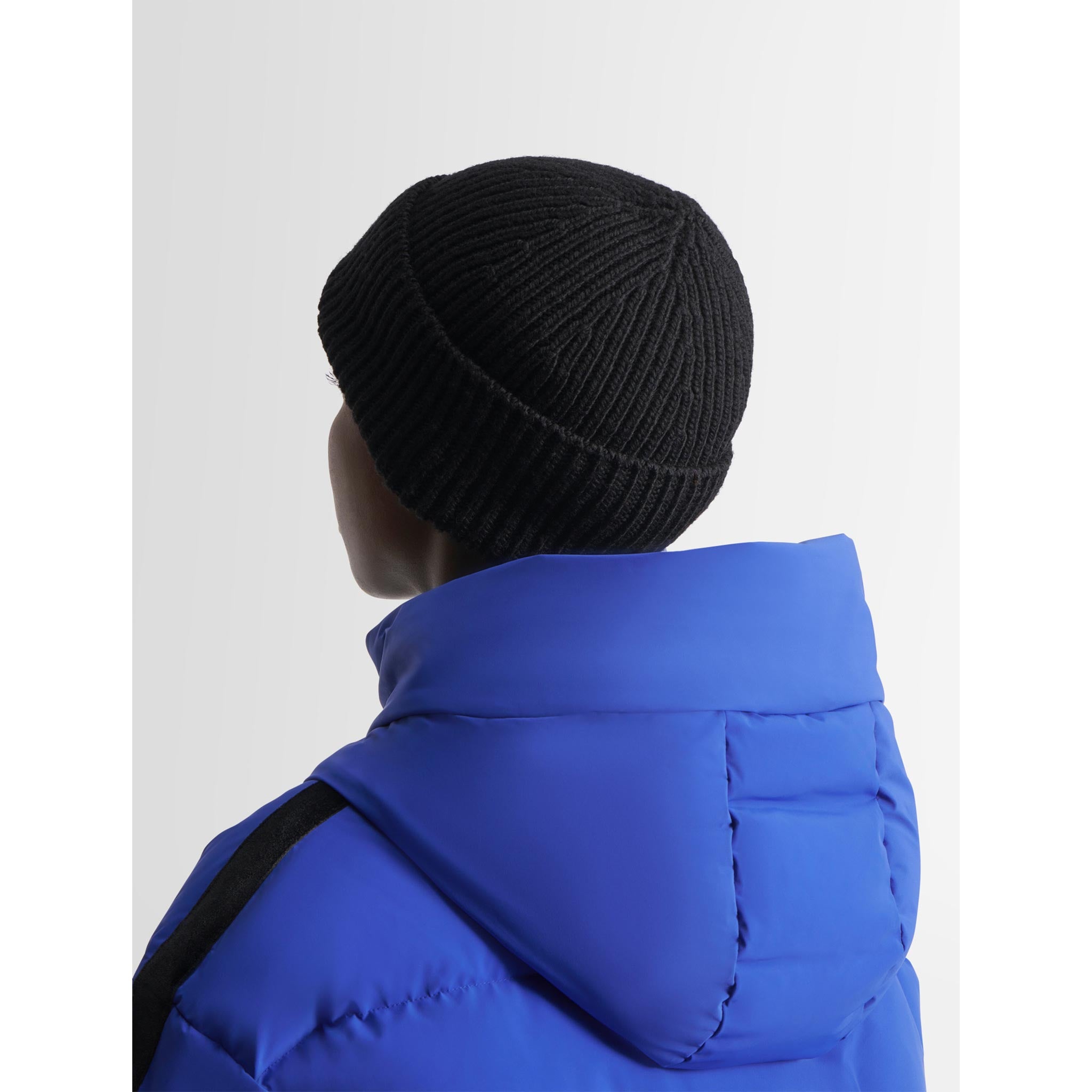 Knit Beanie in Black