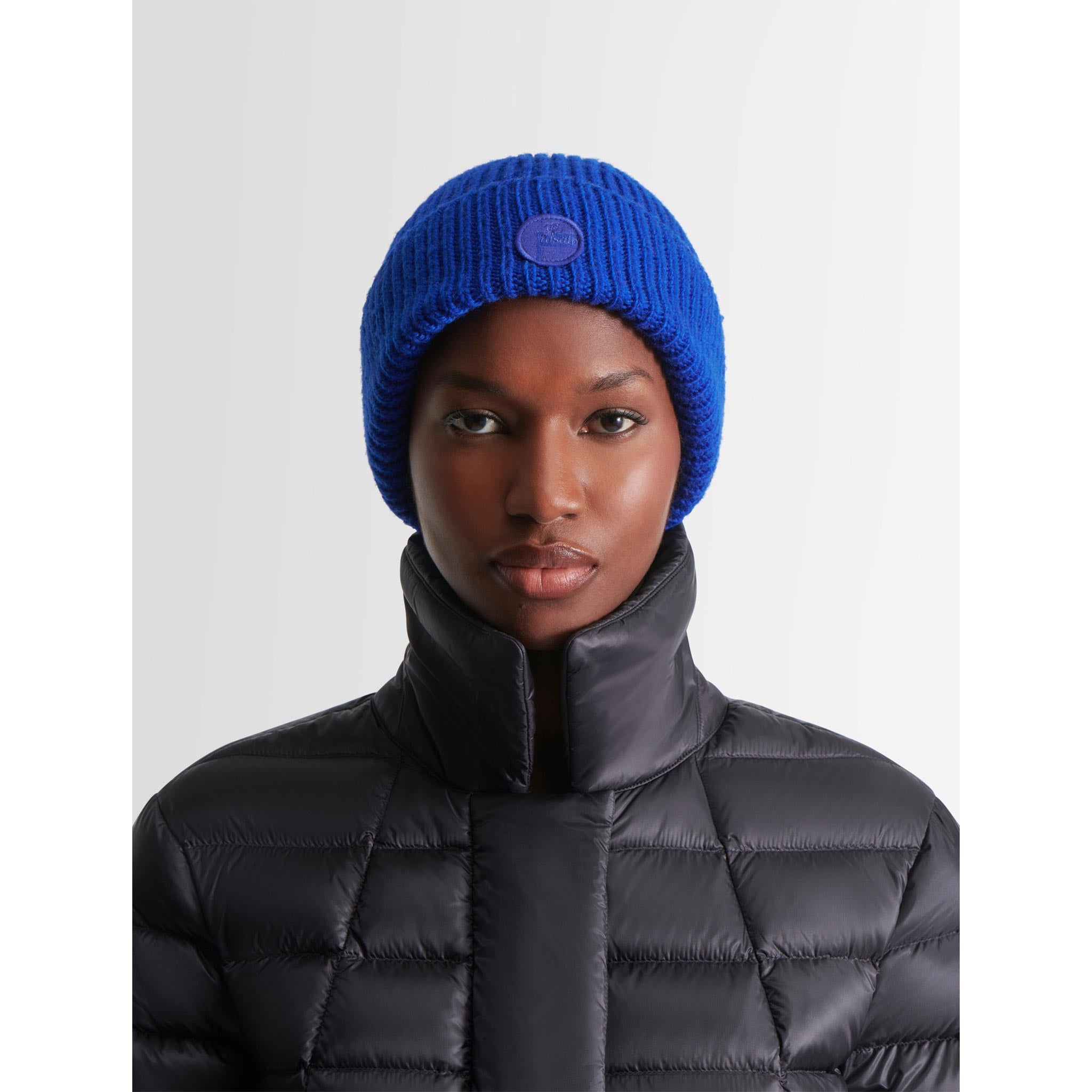 Knit Beanie in Royal