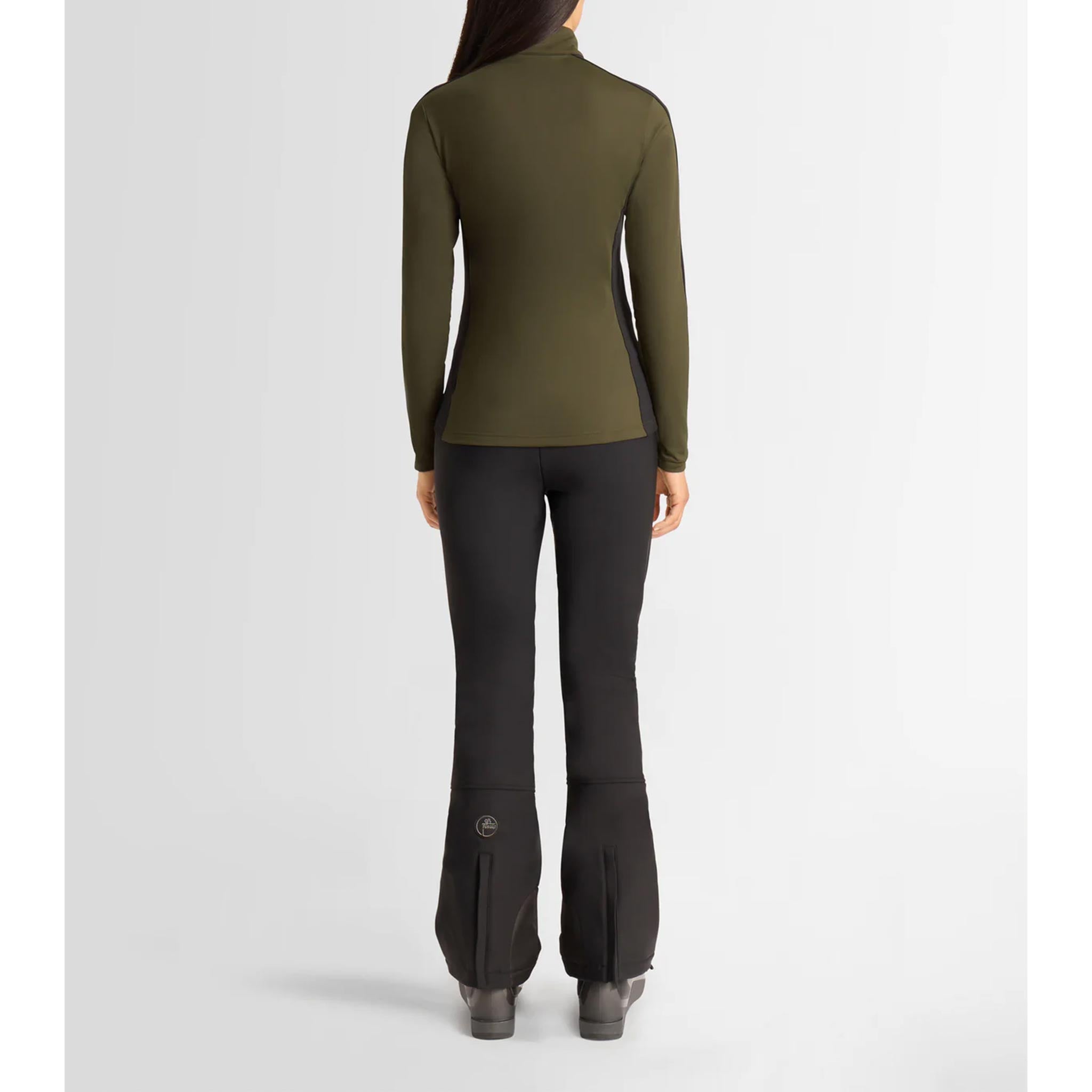 Negam Midlayer in Moss Green