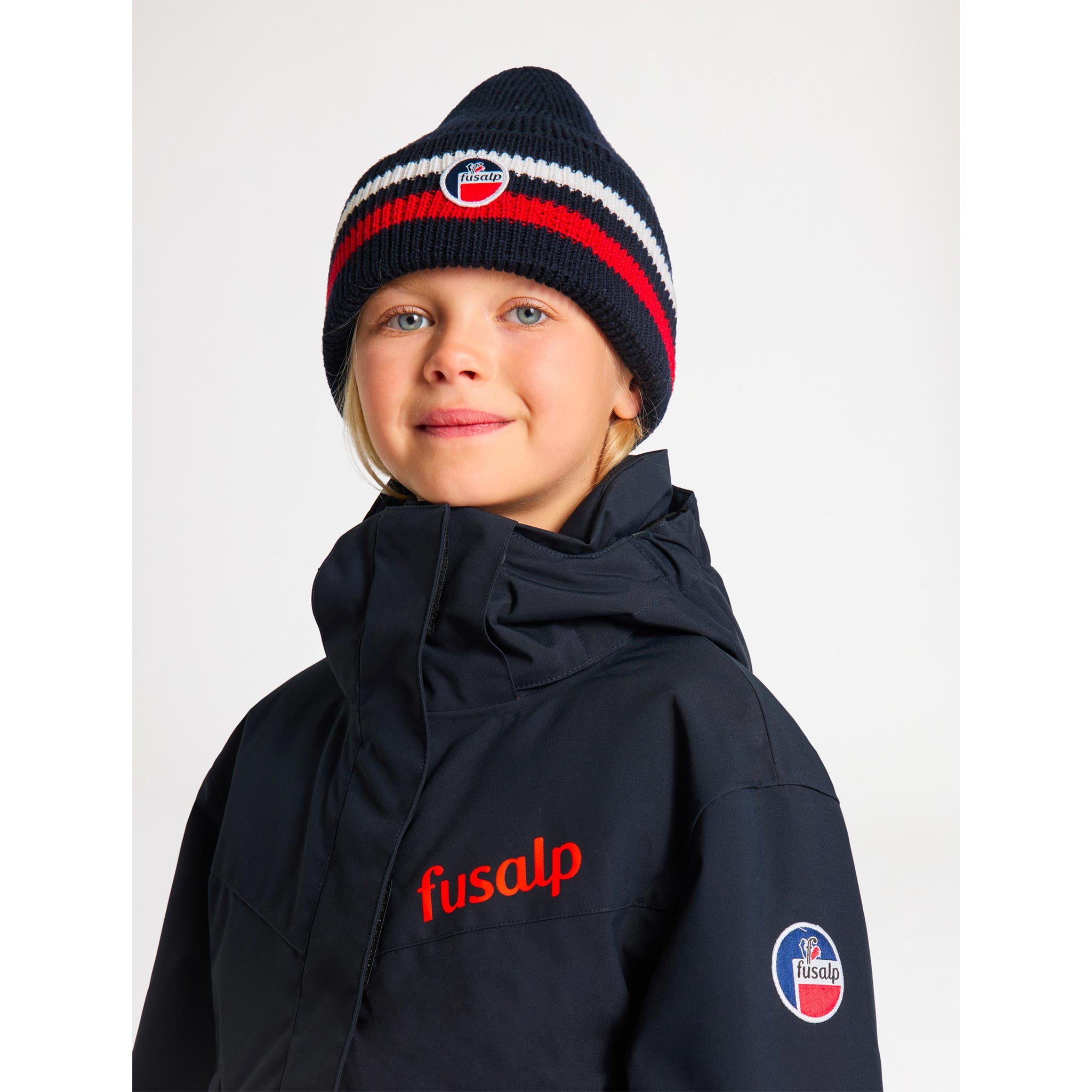 Neptune Kids Ski Jacket in Navy