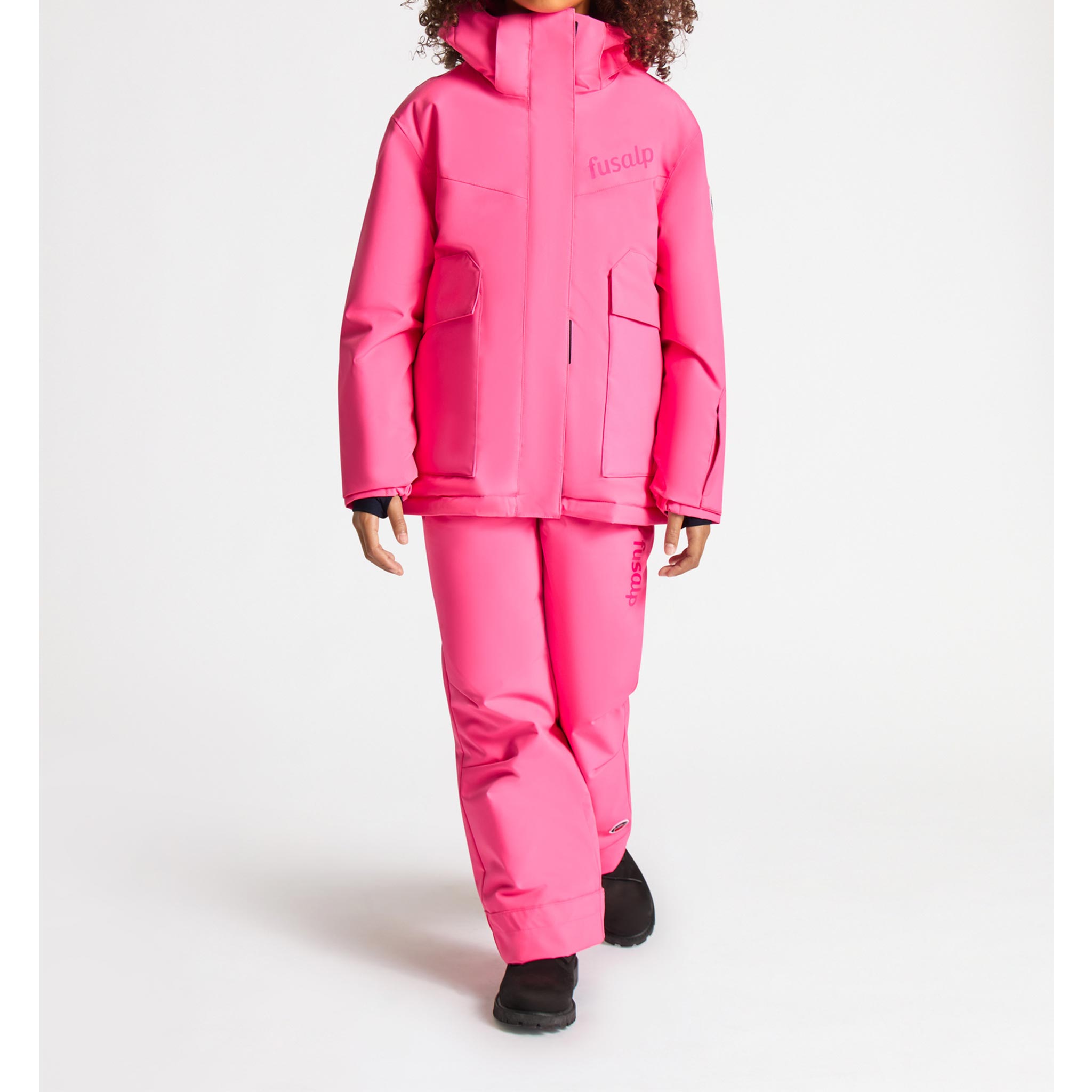 Neptune Kids Jacket in Pop Pink