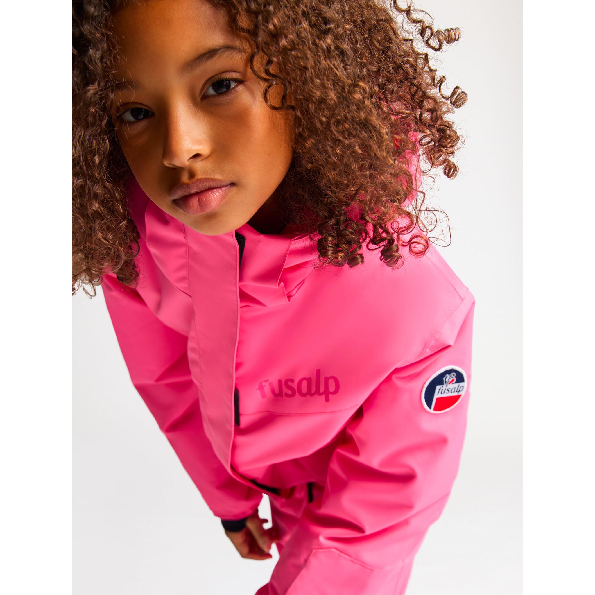 Neptune Kids Jacket in Pop Pink