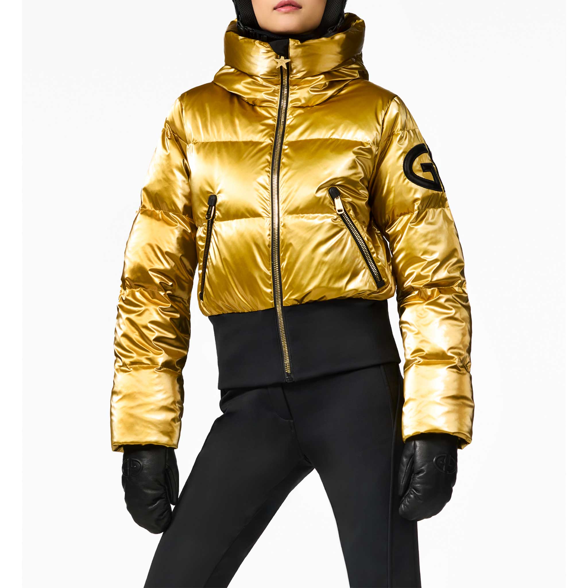 Bombardino Ski Jacket in Rich Gold