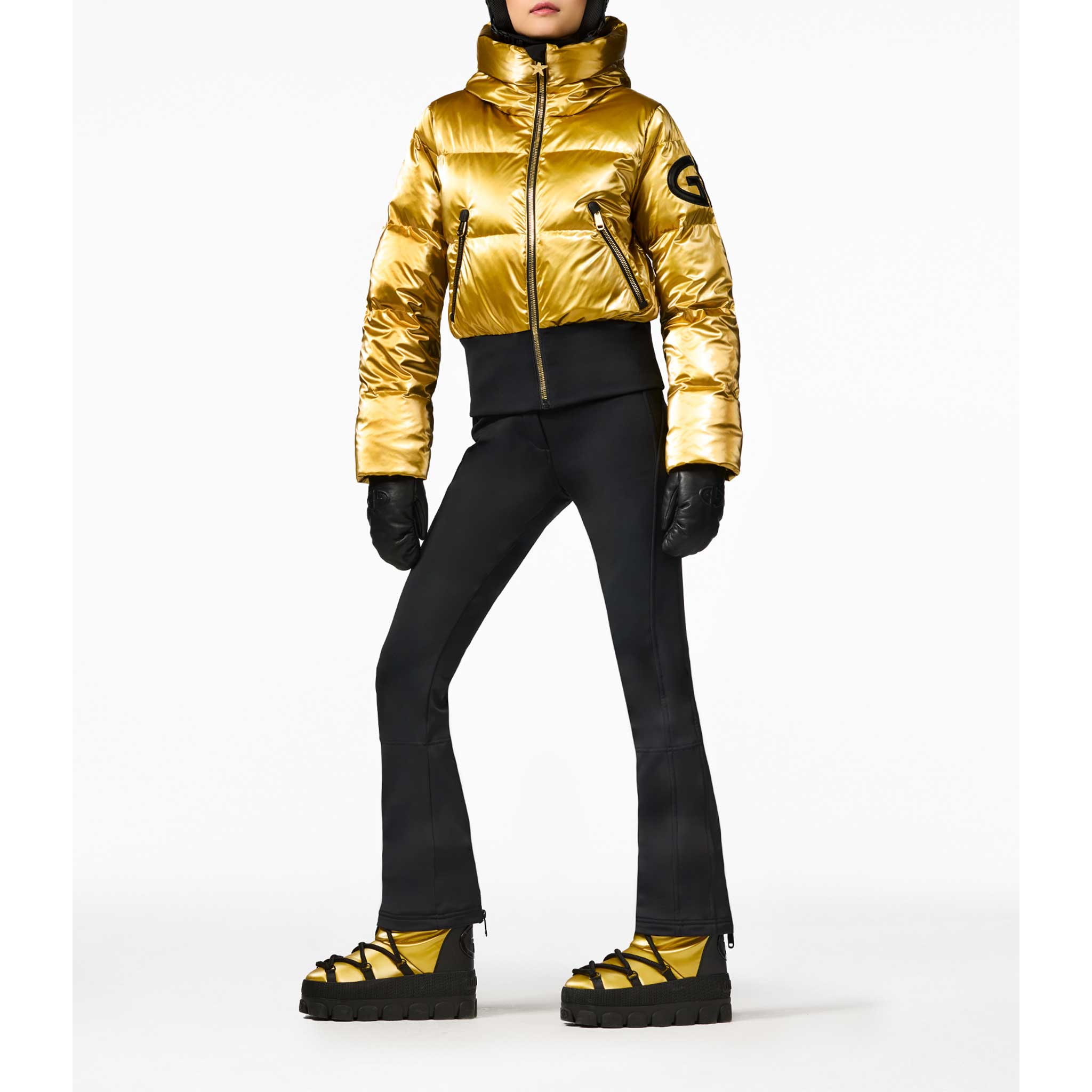 Bombardino Ski Jacket in Rich Gold