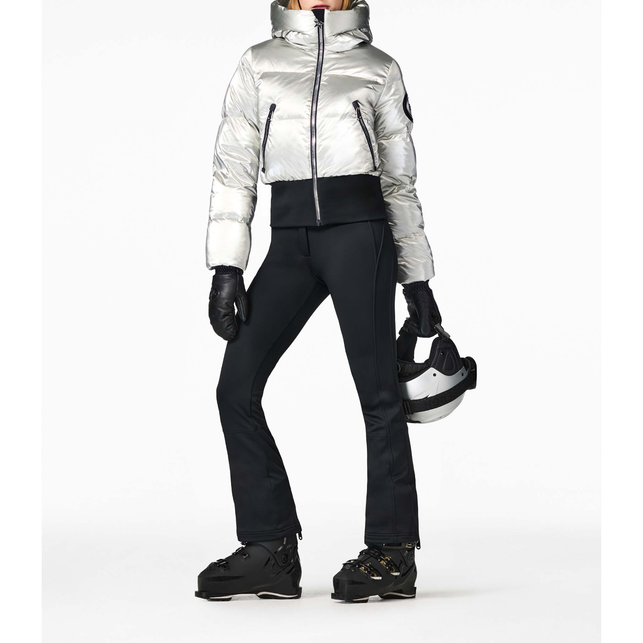 Bombardino Ski Jacket in Silver