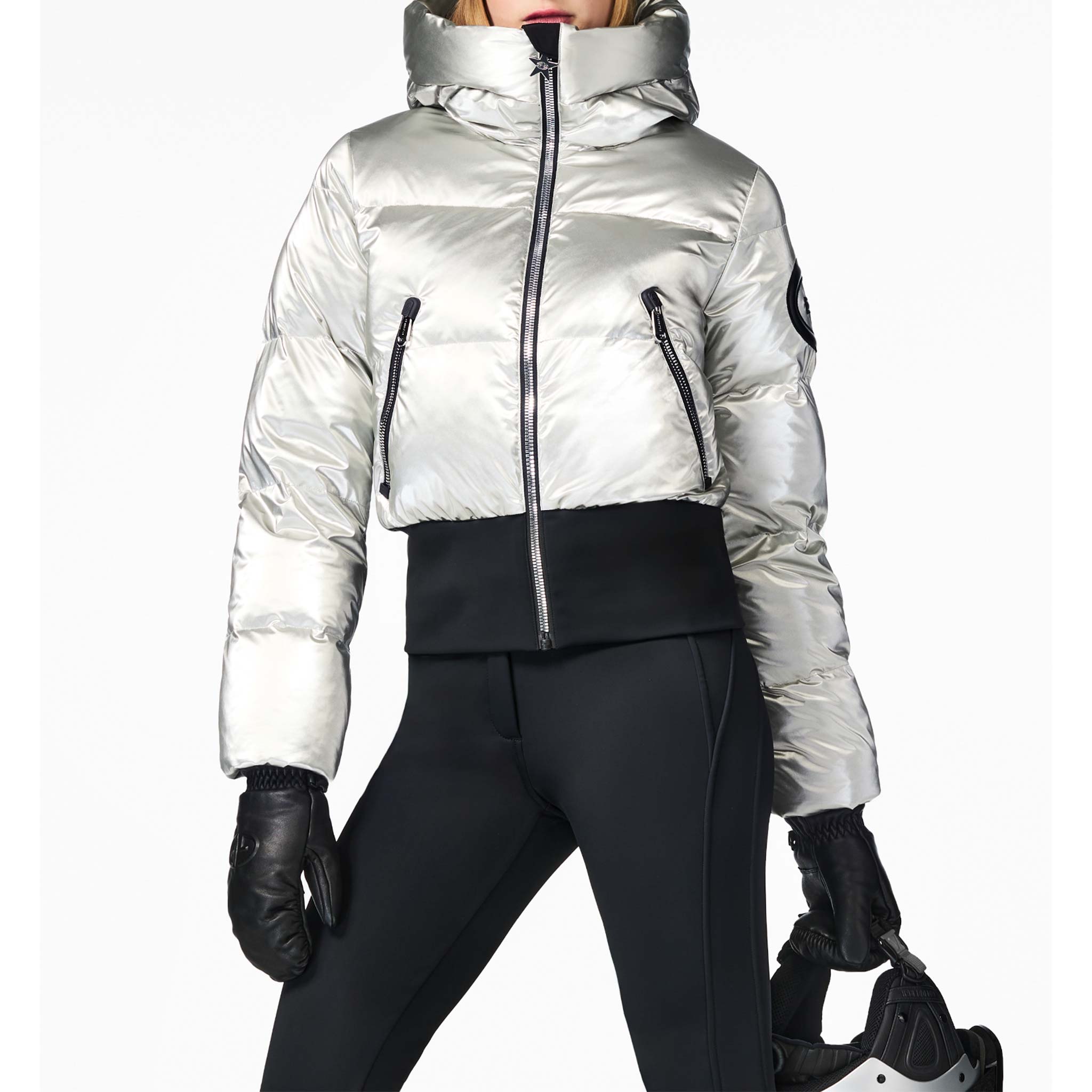Bombardino Ski Jacket in Silver