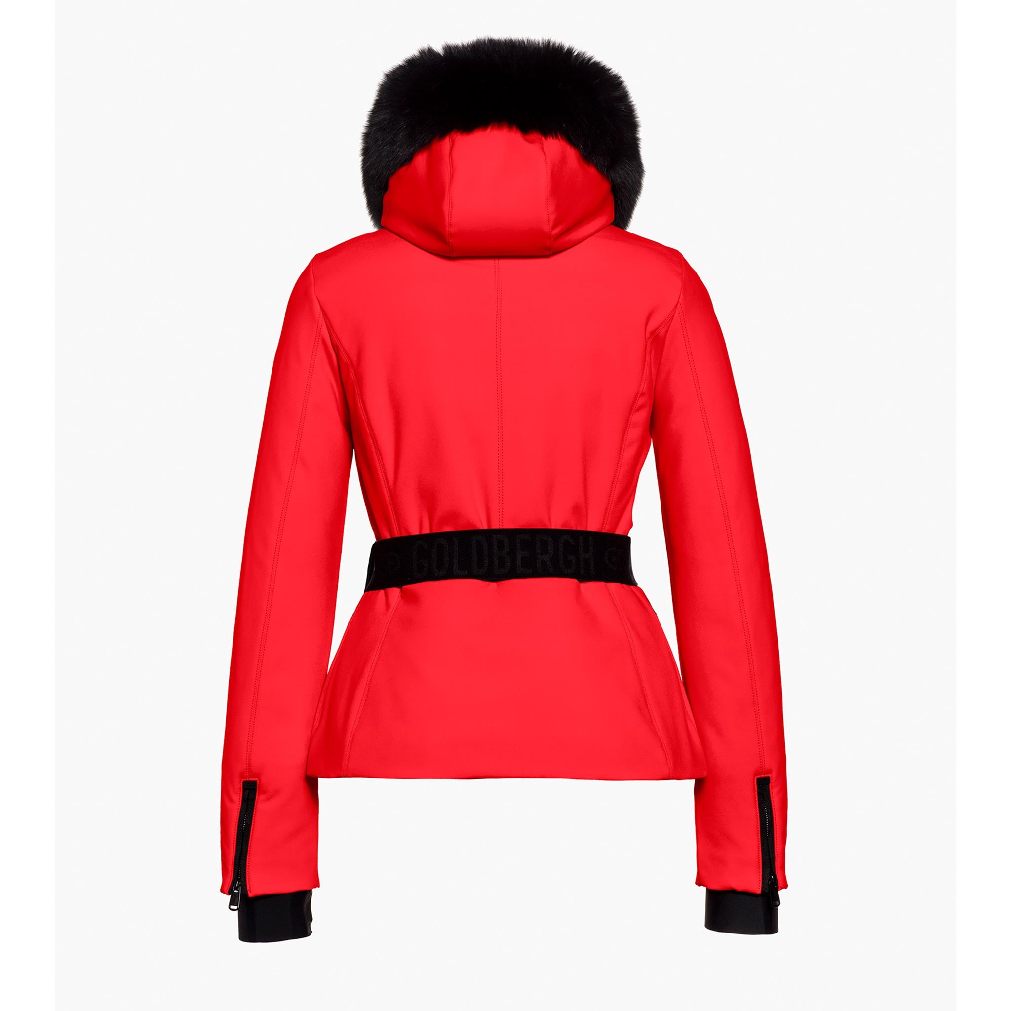 Hida Ski Jacket in Flame Red