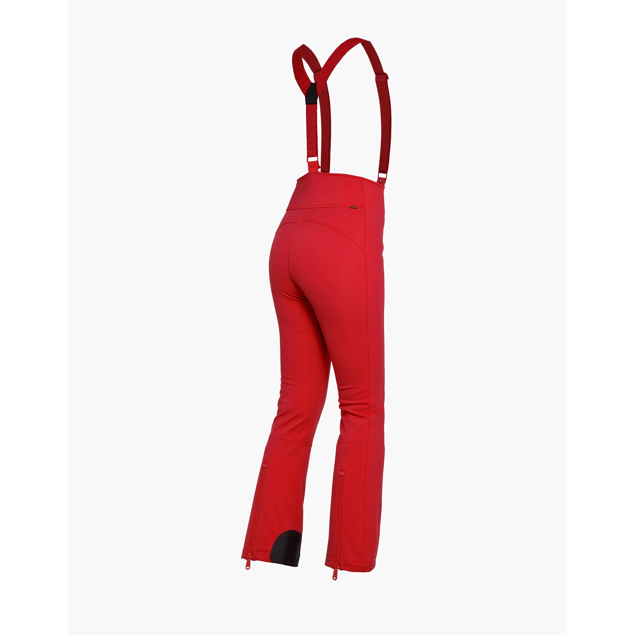 High End Ski Pants in Flame Red