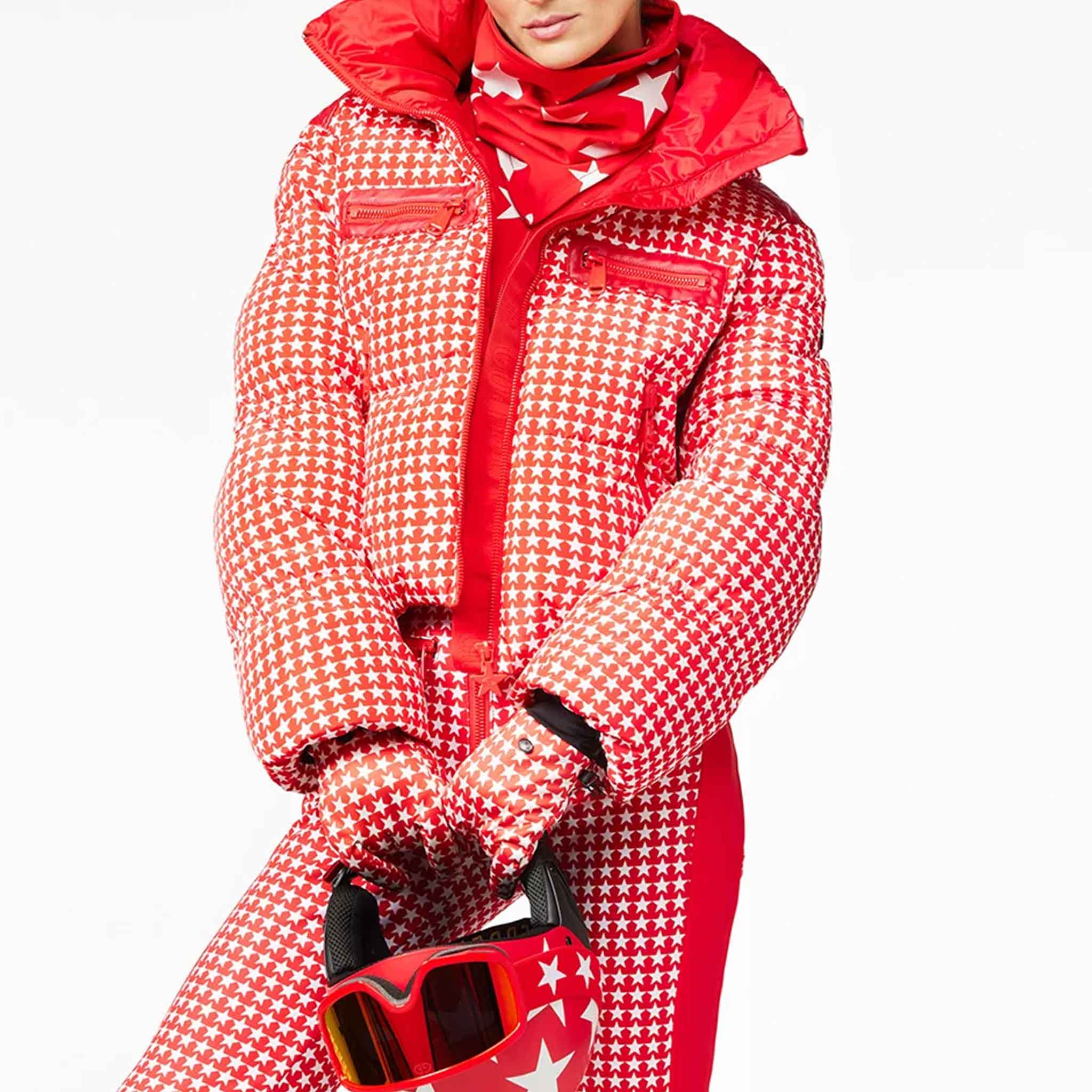 Ontario Neck Gaiter in Flame Red