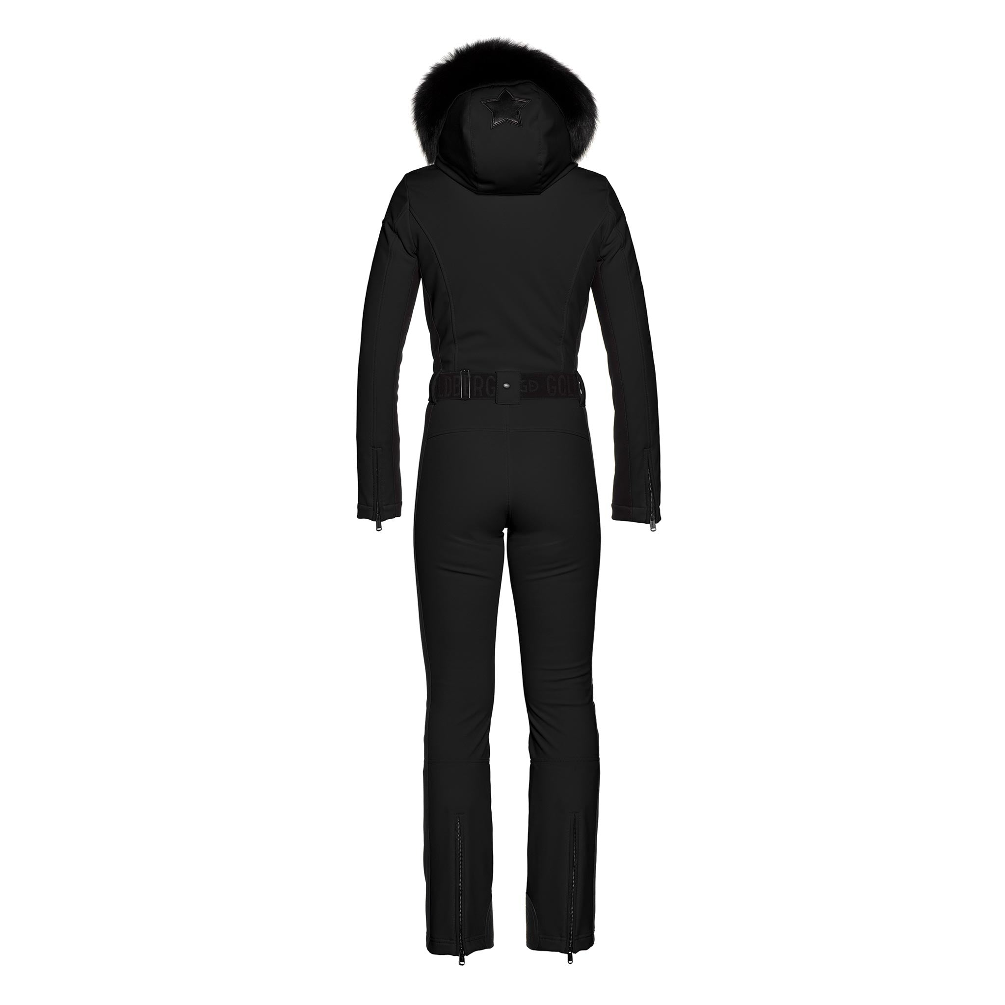 Parry Longer Length Ski Suit in Black