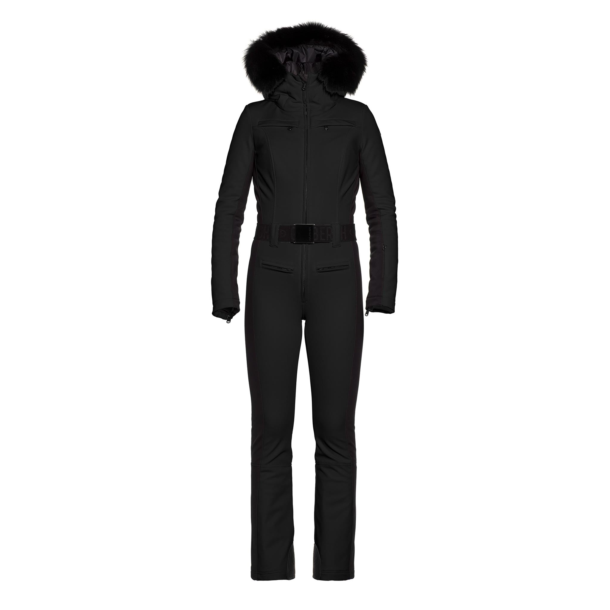 Parry Longer Length Ski Suit in Black