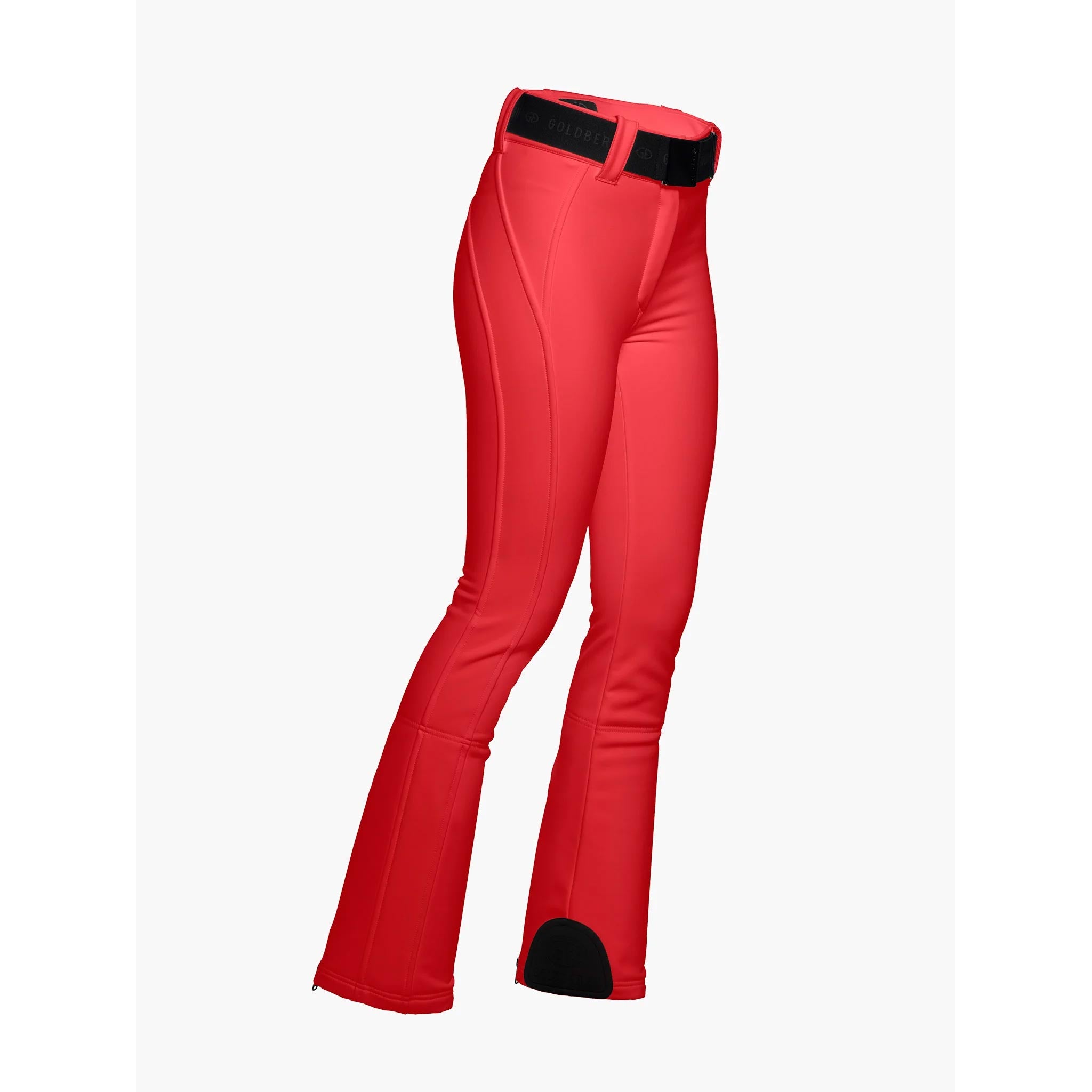 Pippa Ski Pants in Flame Red