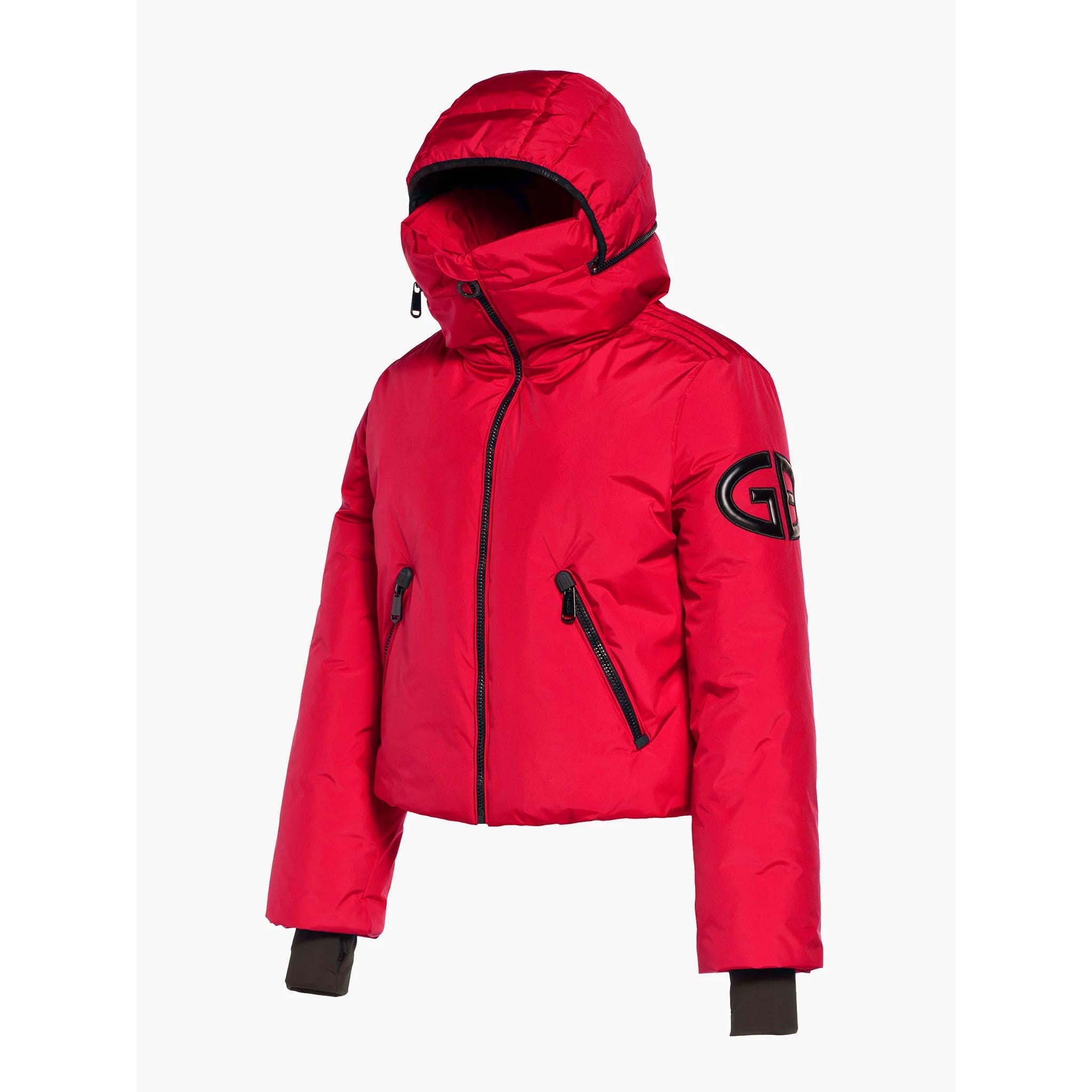 Porter Ski Jacket in Flame Red