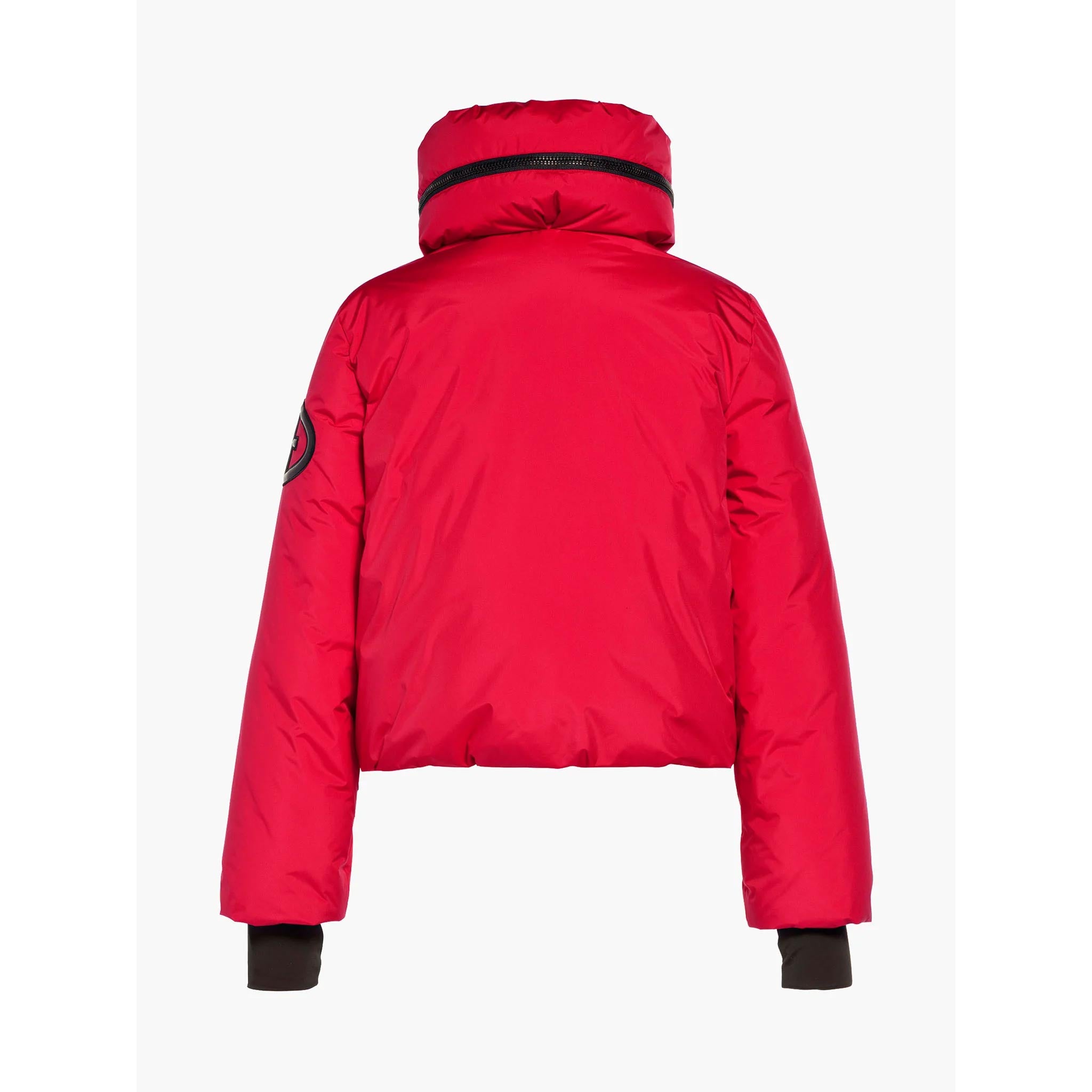 Porter Ski Jacket in Flame Red