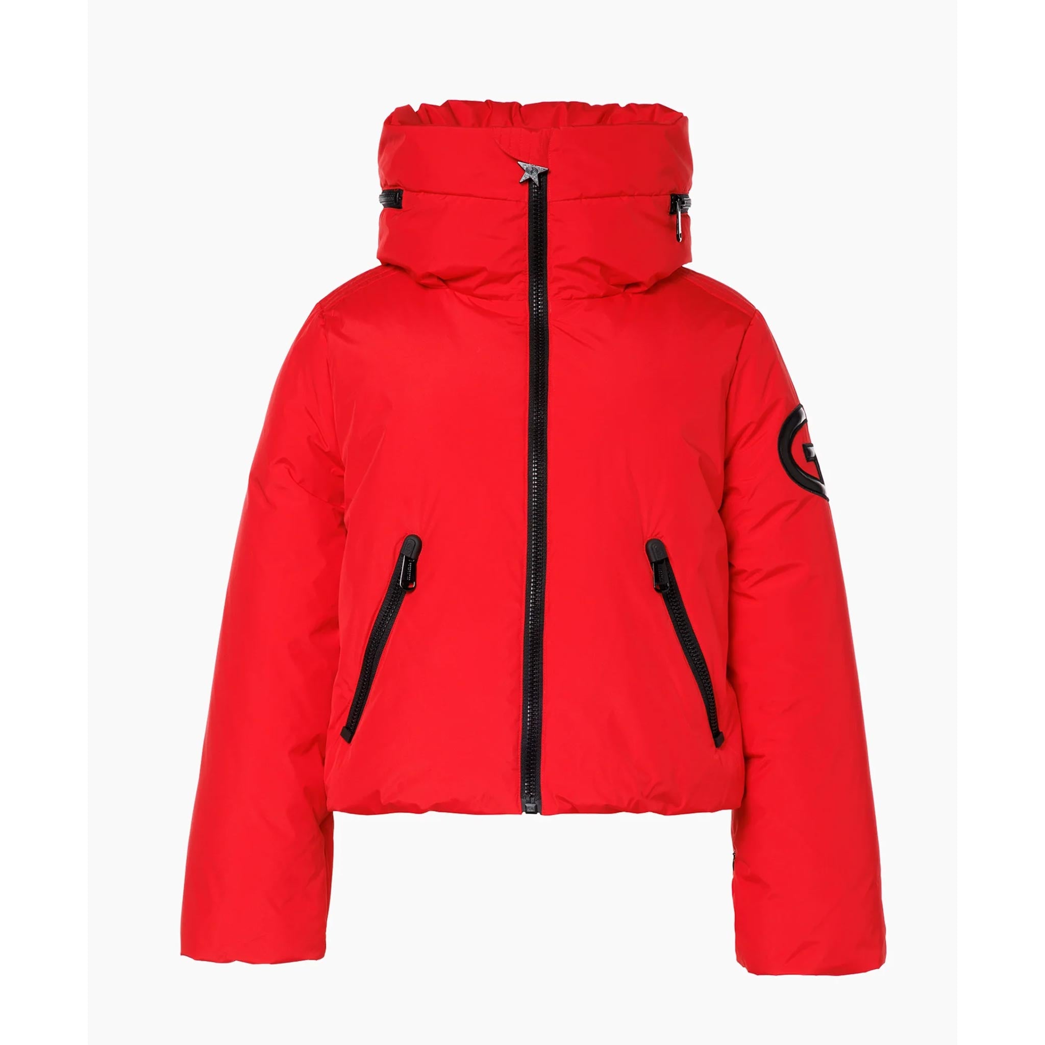 Porter Ski Jacket in Flame Red