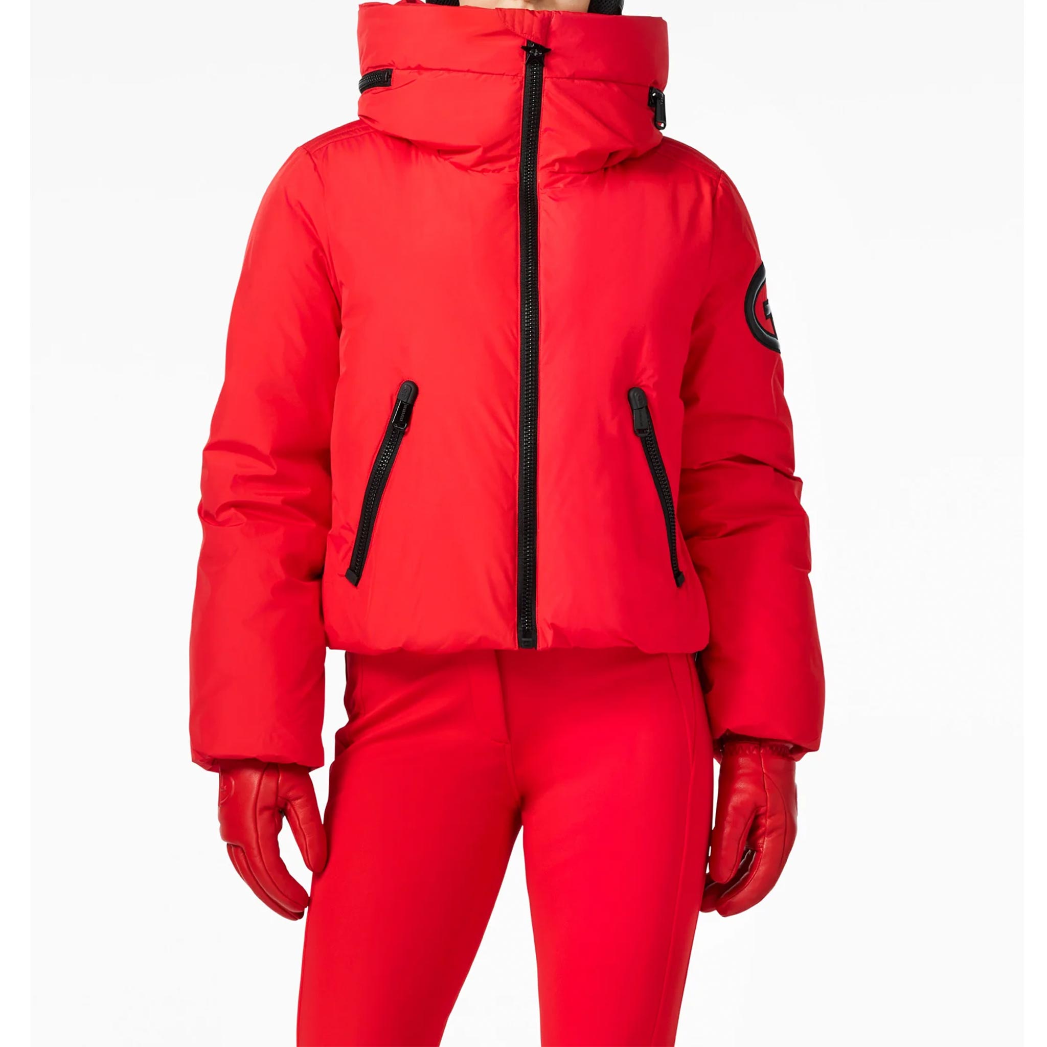 Porter Ski Jacket in Flame Red
