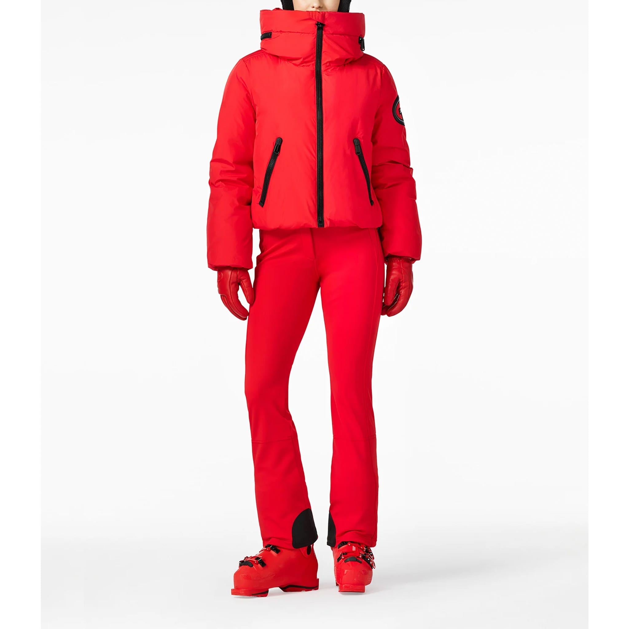 Porter Ski Jacket in Flame Red