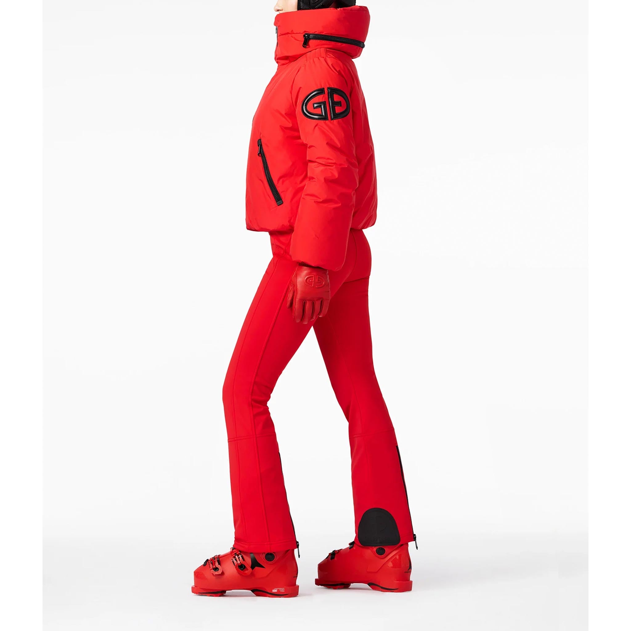 Porter Ski Jacket in Flame Red