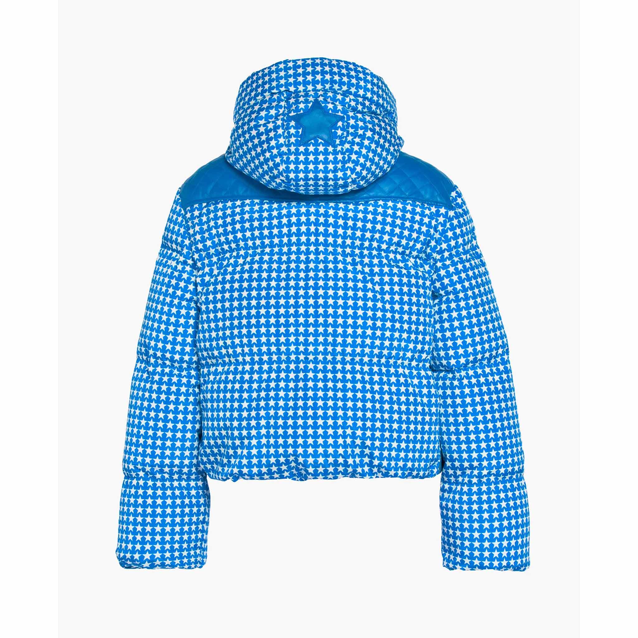 Track Ski Jacket in Electric Blue