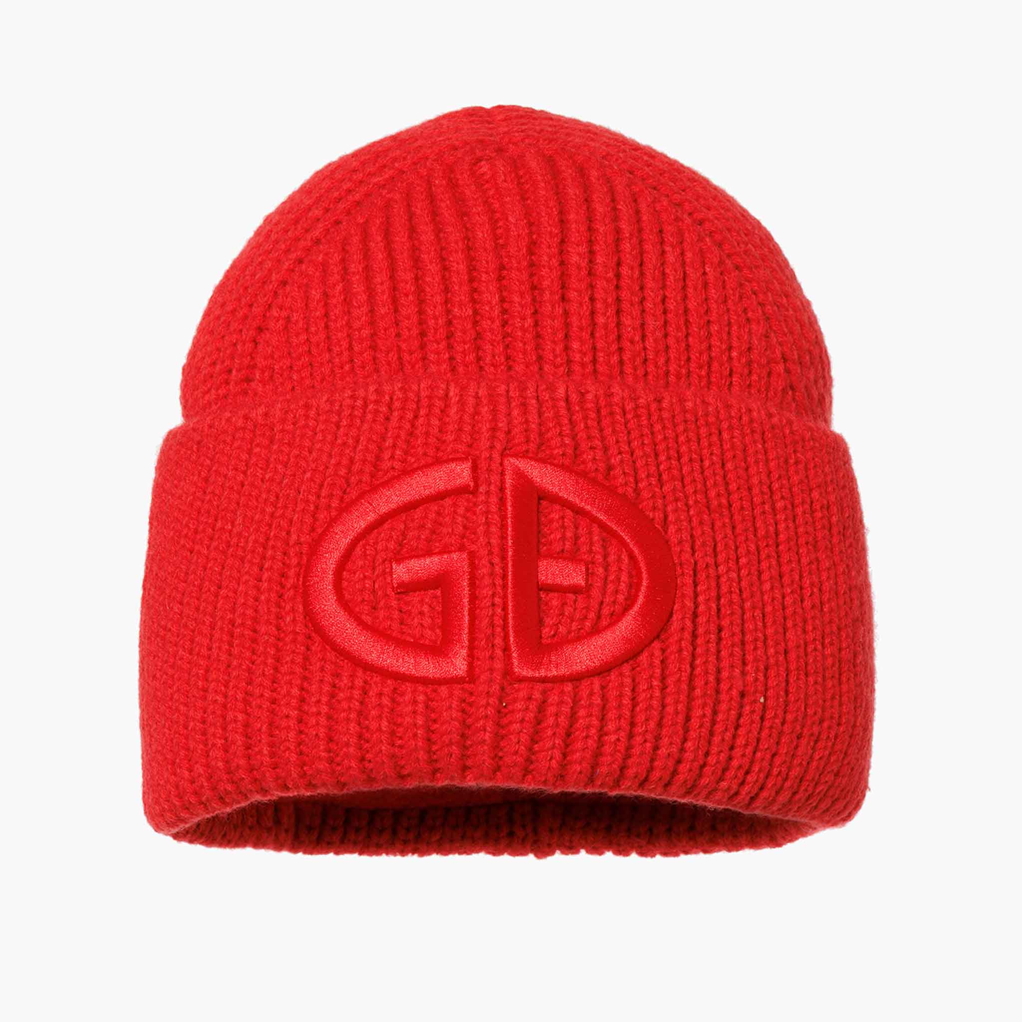 Valerie Beanie in Flame Red