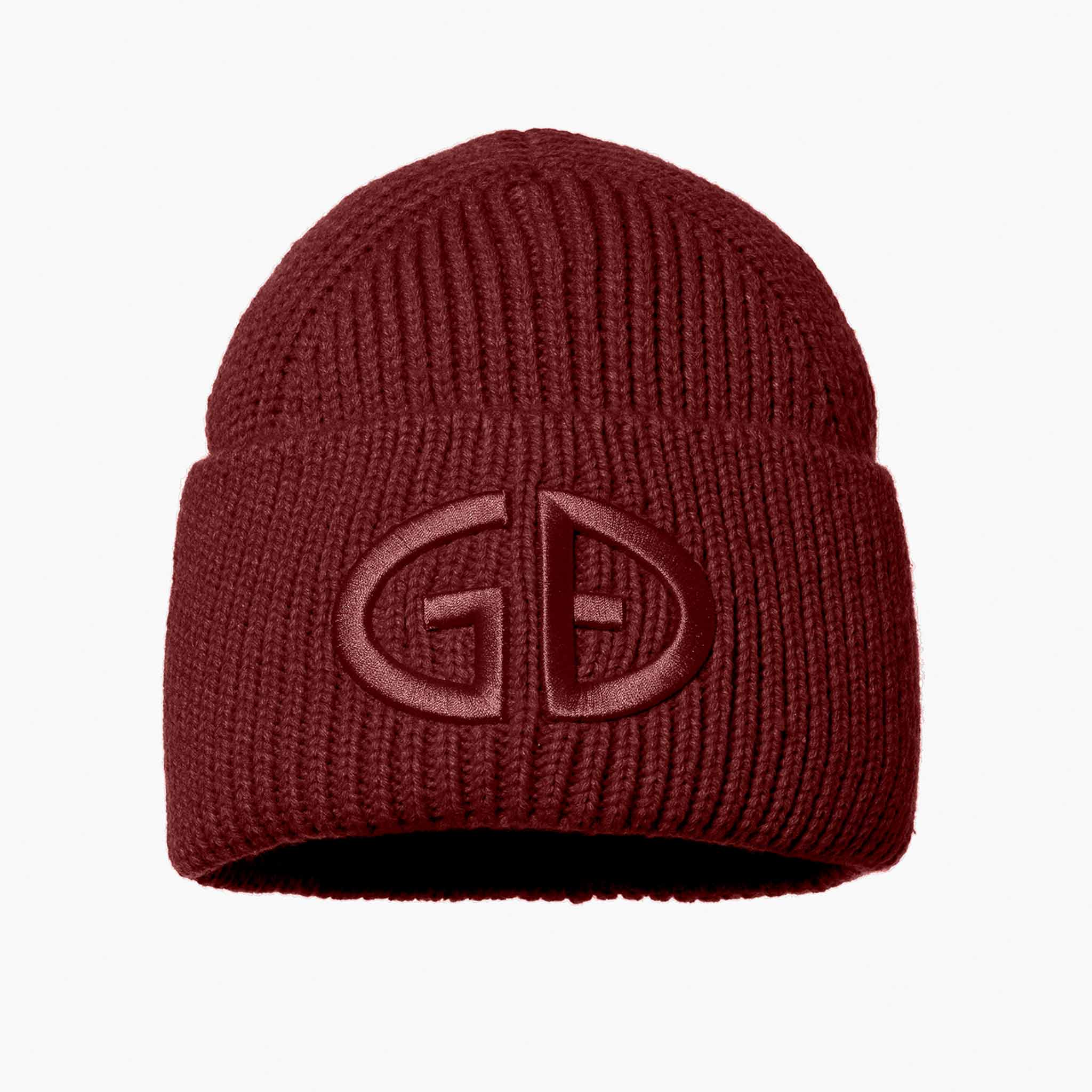 Valerie Beanie in Vino Rosso