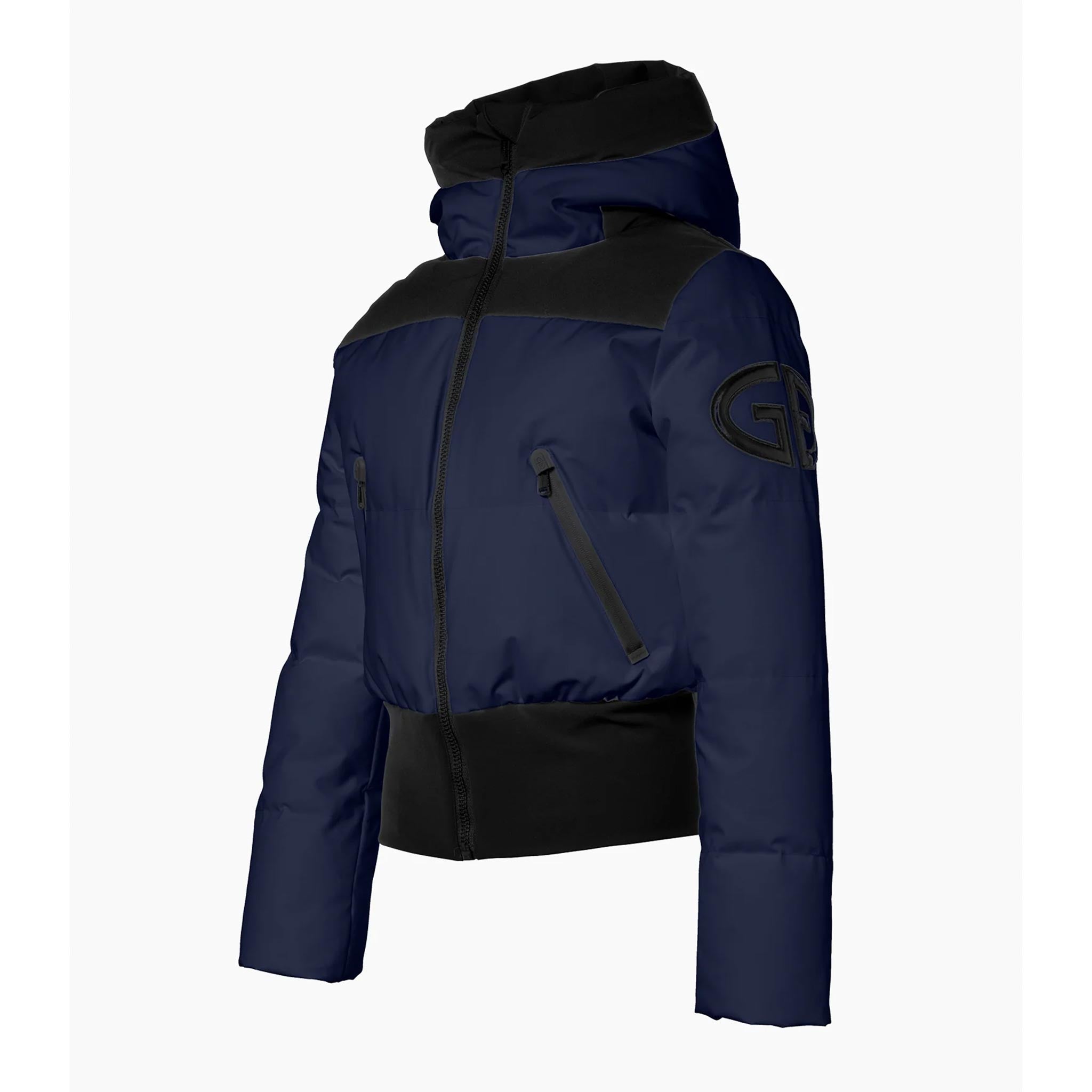 Village Ski Jacket in French Blue - London Ski Co.