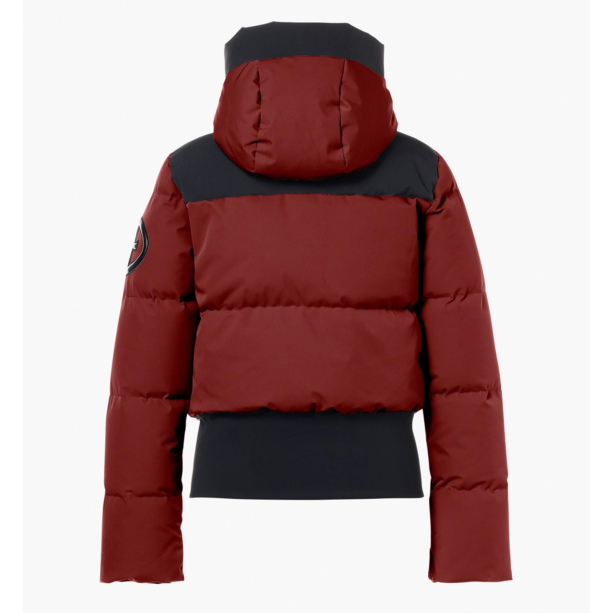 Village Ski Jacket in Vino Rosso
