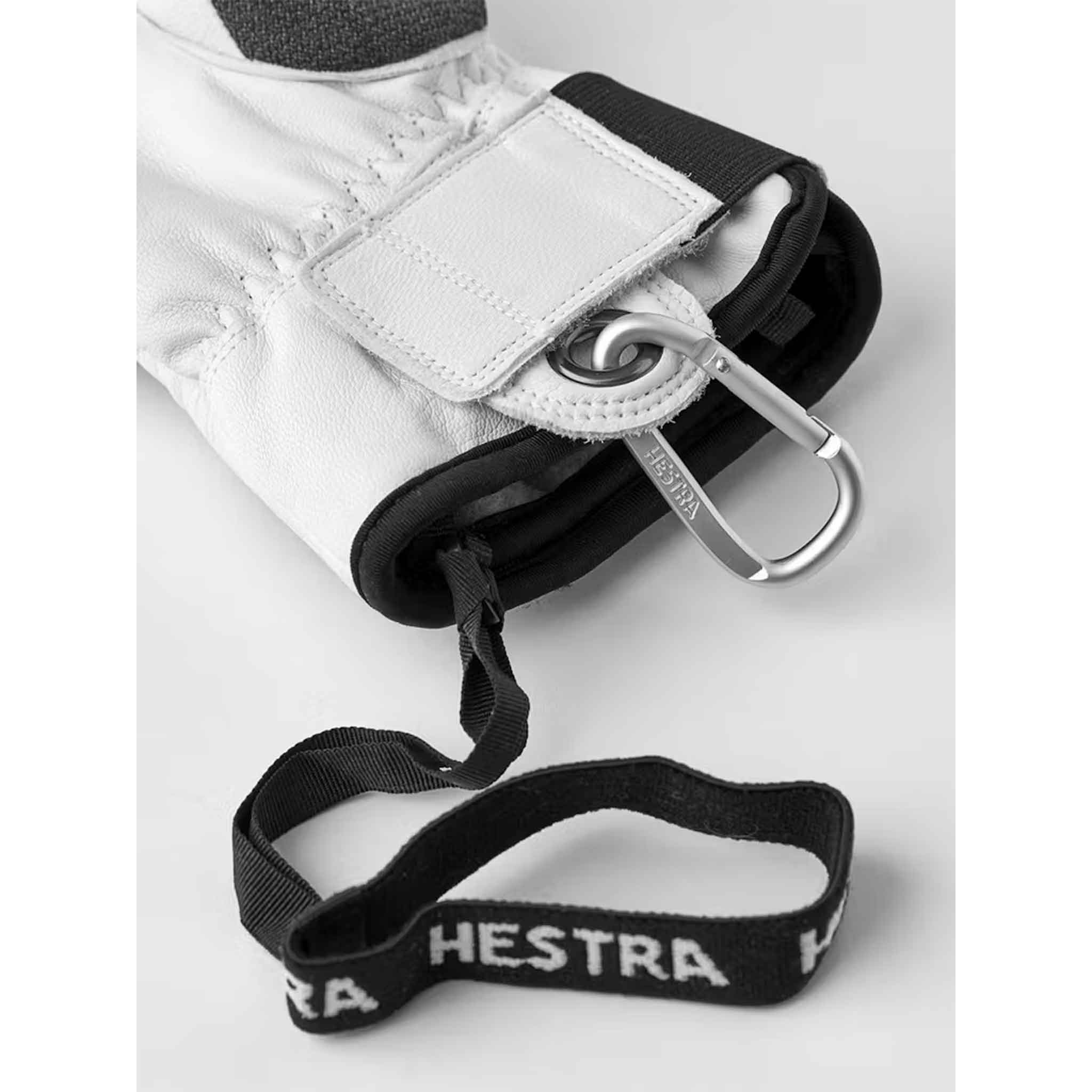 Army Leather Patrol Gloves in Charcoal