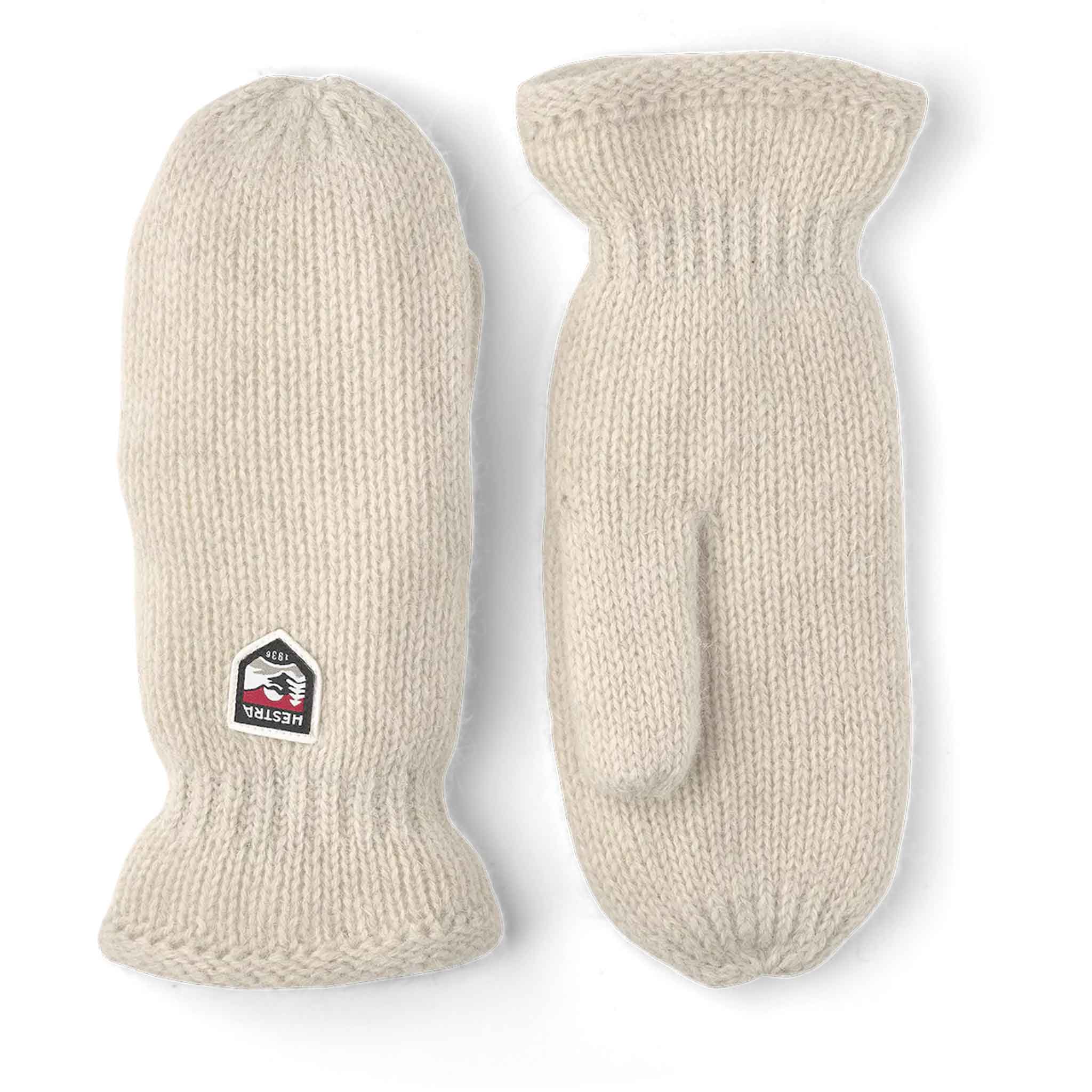 Wool Mitt in Off-White
