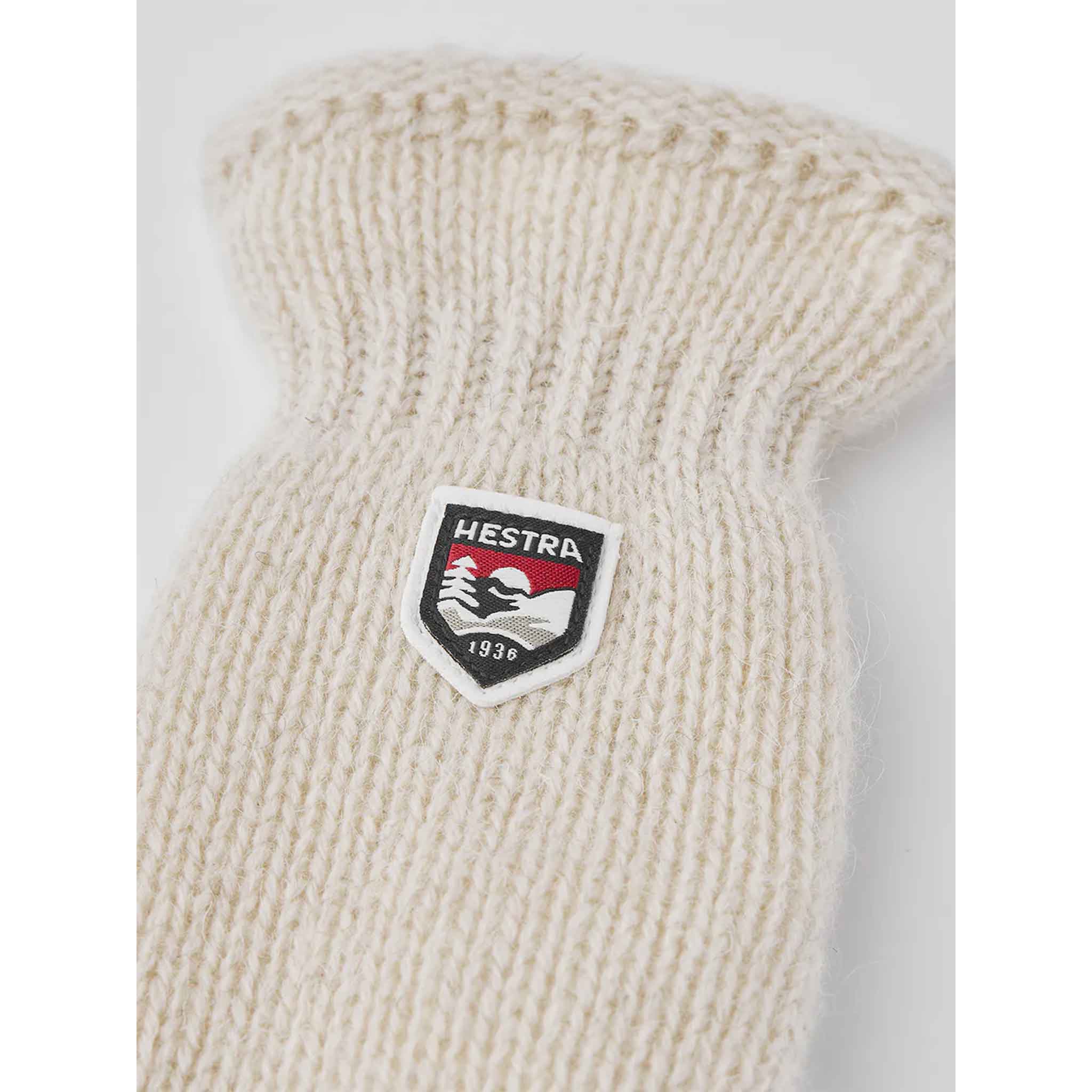 Wool Mitt in Off-White