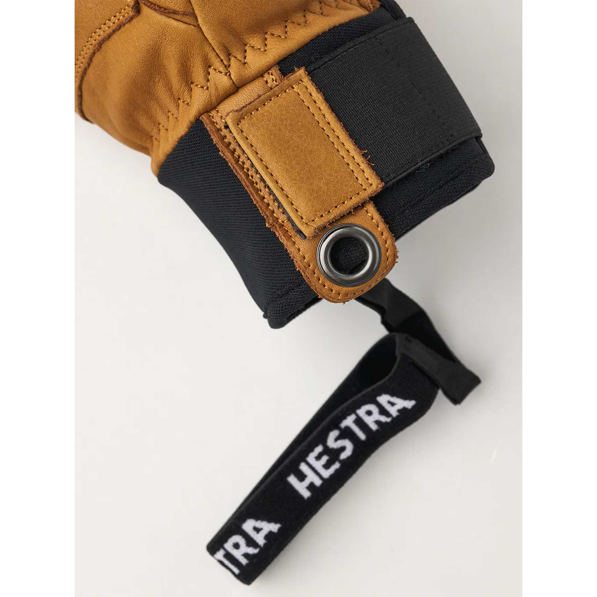 Leather Fall Line Gloves in Cork