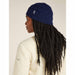 Merino Cable Knit Beanie in Navy - London Ski Co.
