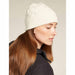 Merino Cable Knit Beanie in Undyed - London Ski Co.