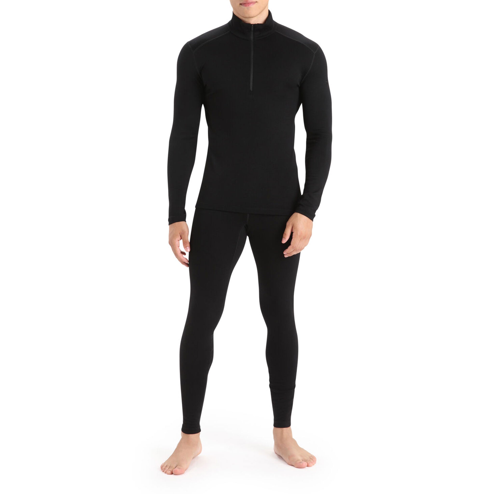 M Tech 260gm Half Zip in Black