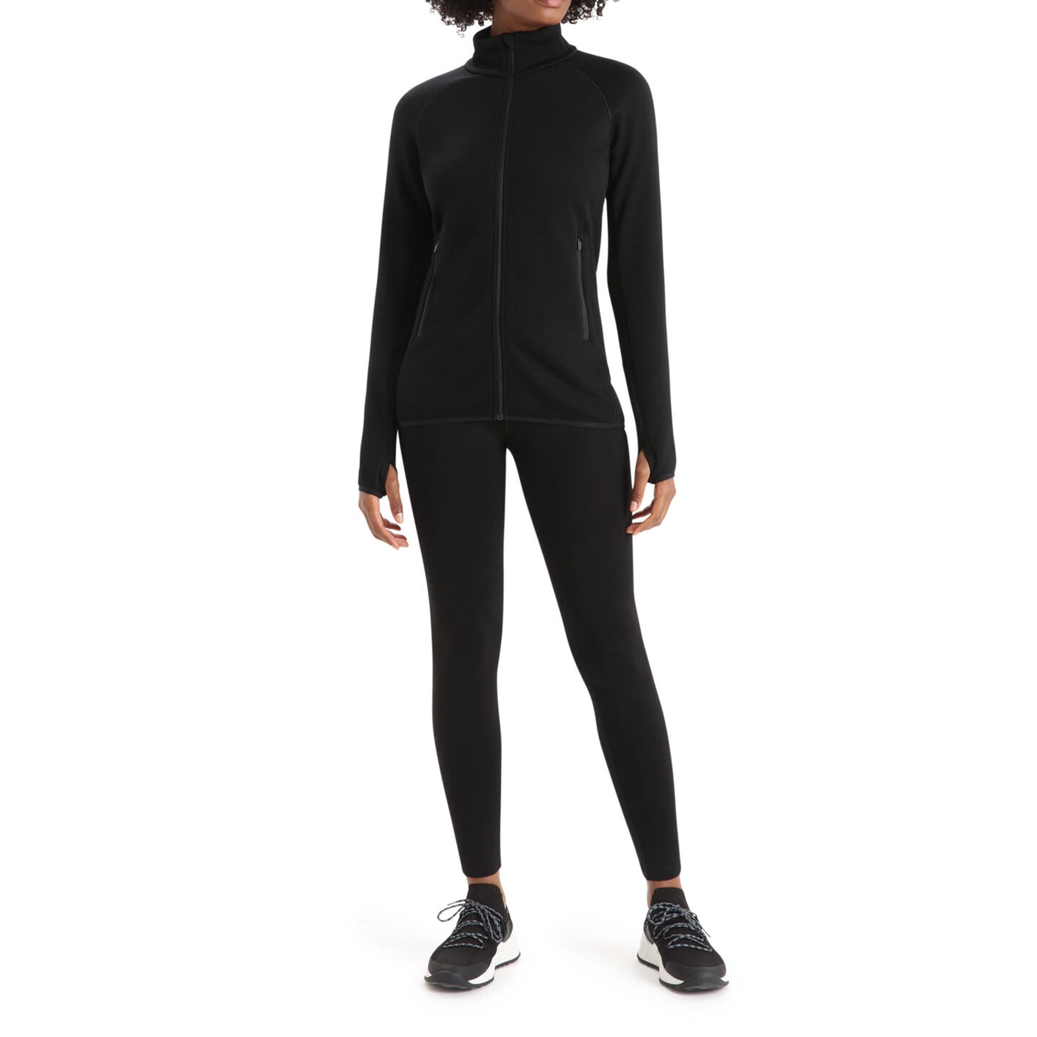 W Tech 260gm Leggings in Black