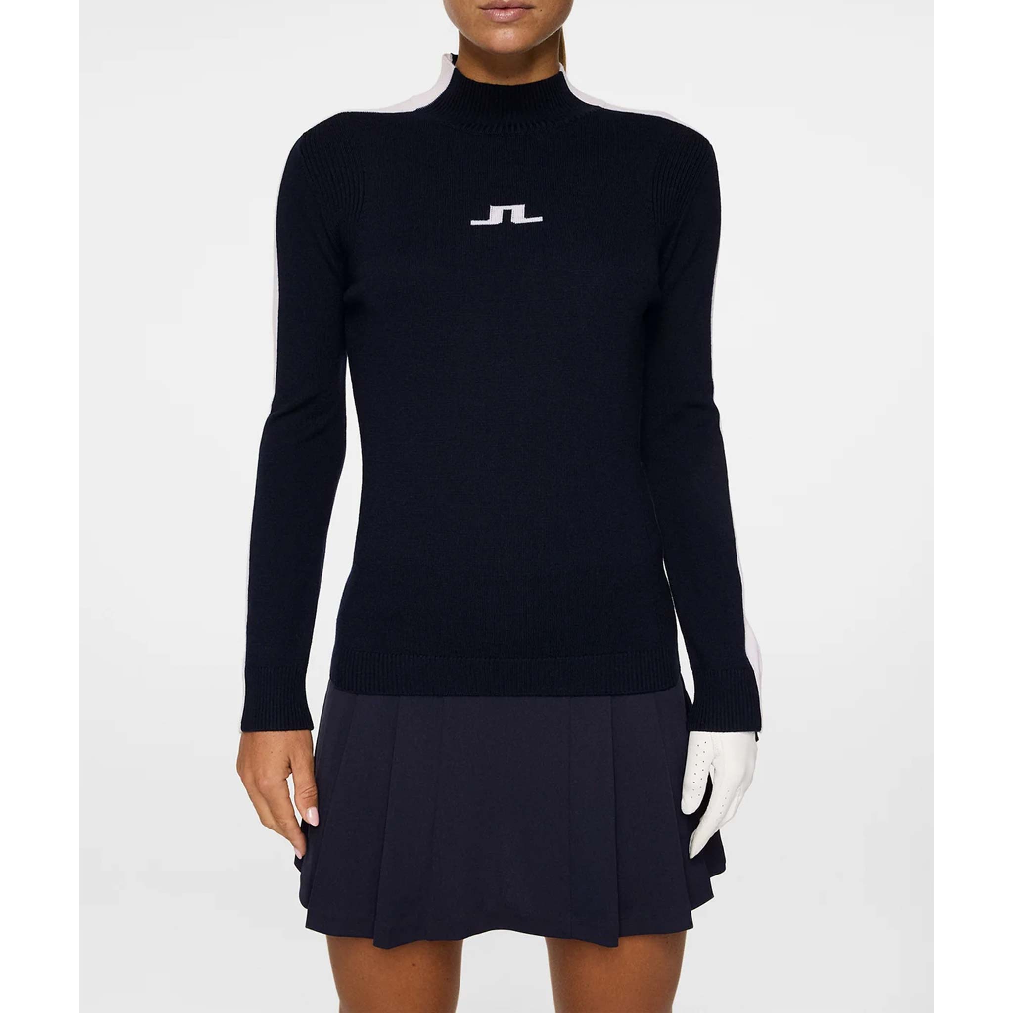 Adeline Knitted Sweater in Navy