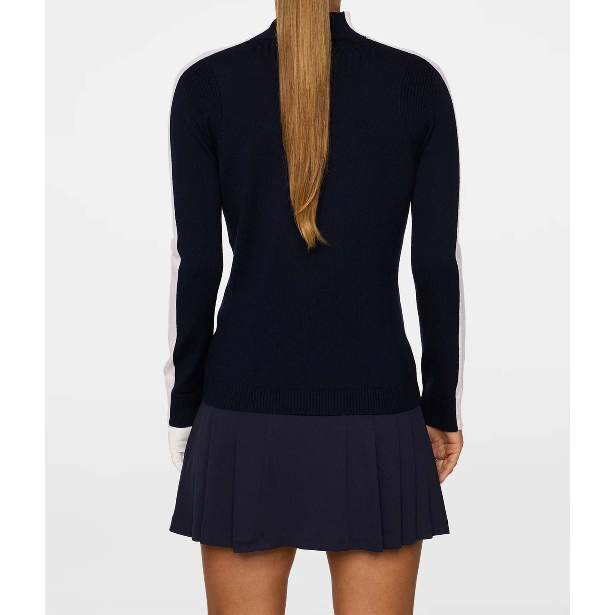 Adeline Knitted Sweater in Navy
