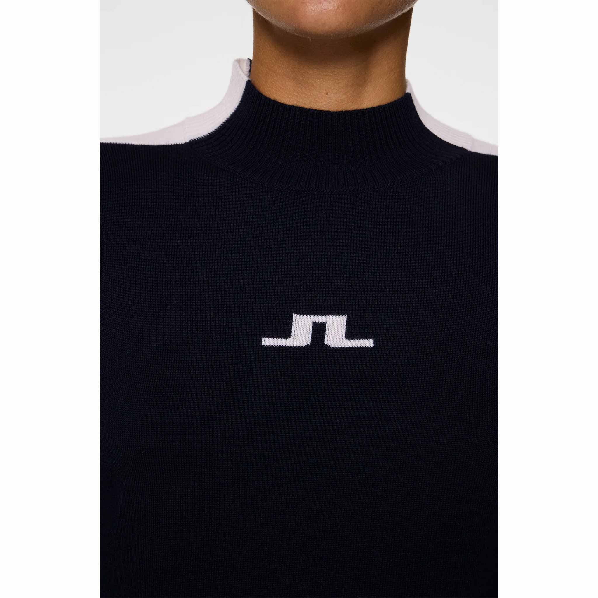 Adeline Knitted Sweater in Navy