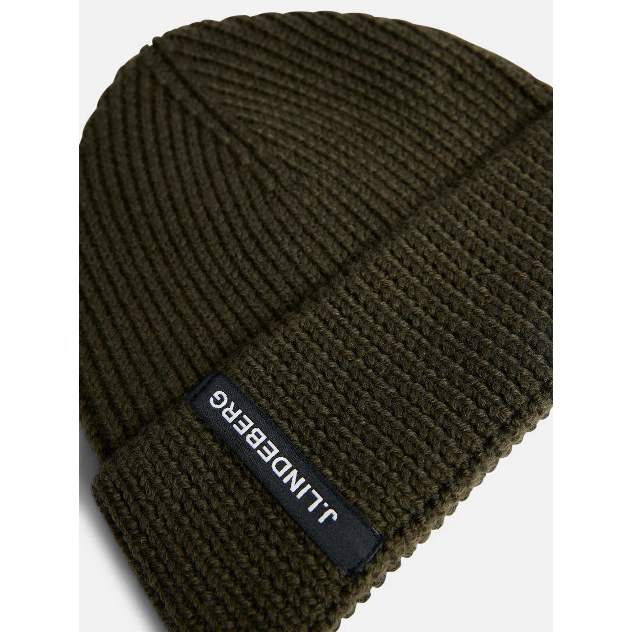 Juan Merino Beanie in Forest Green