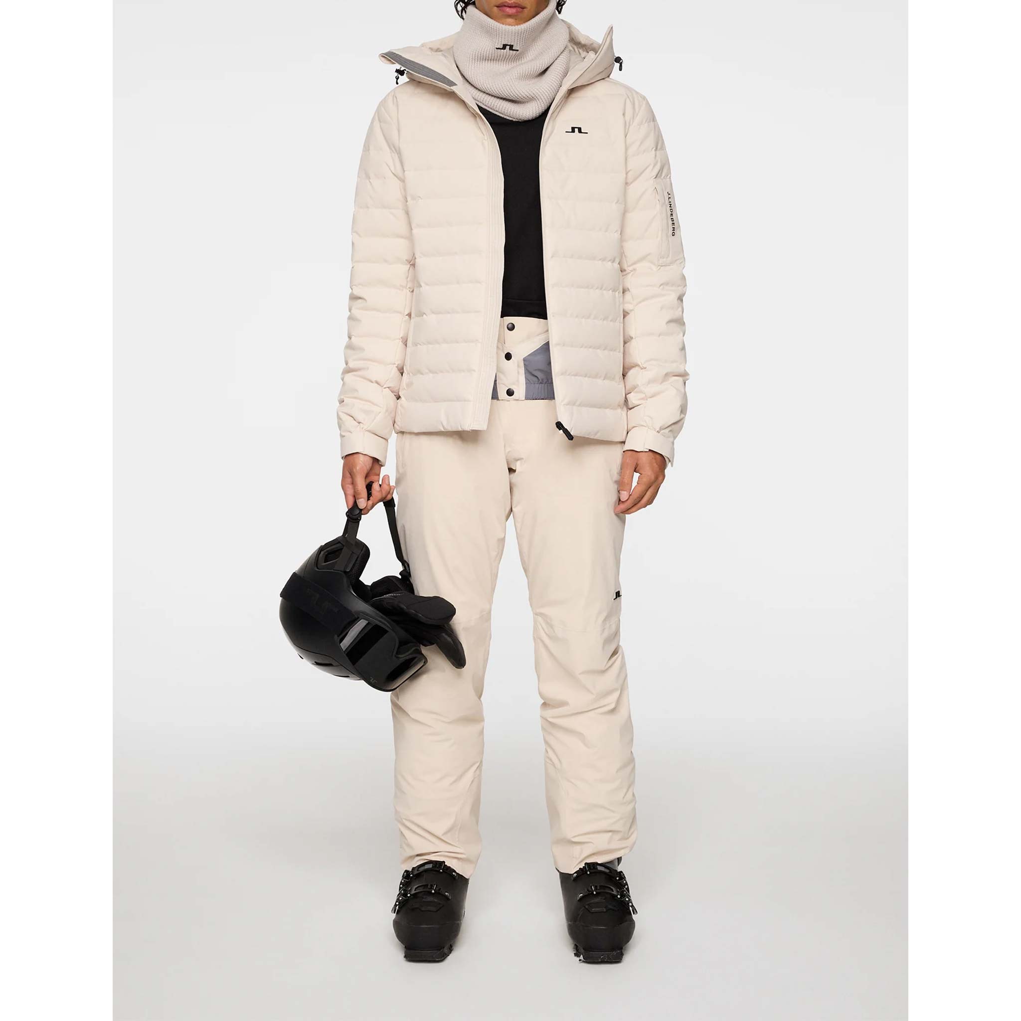 Thermic Down Ski Jacket in Moonbeam