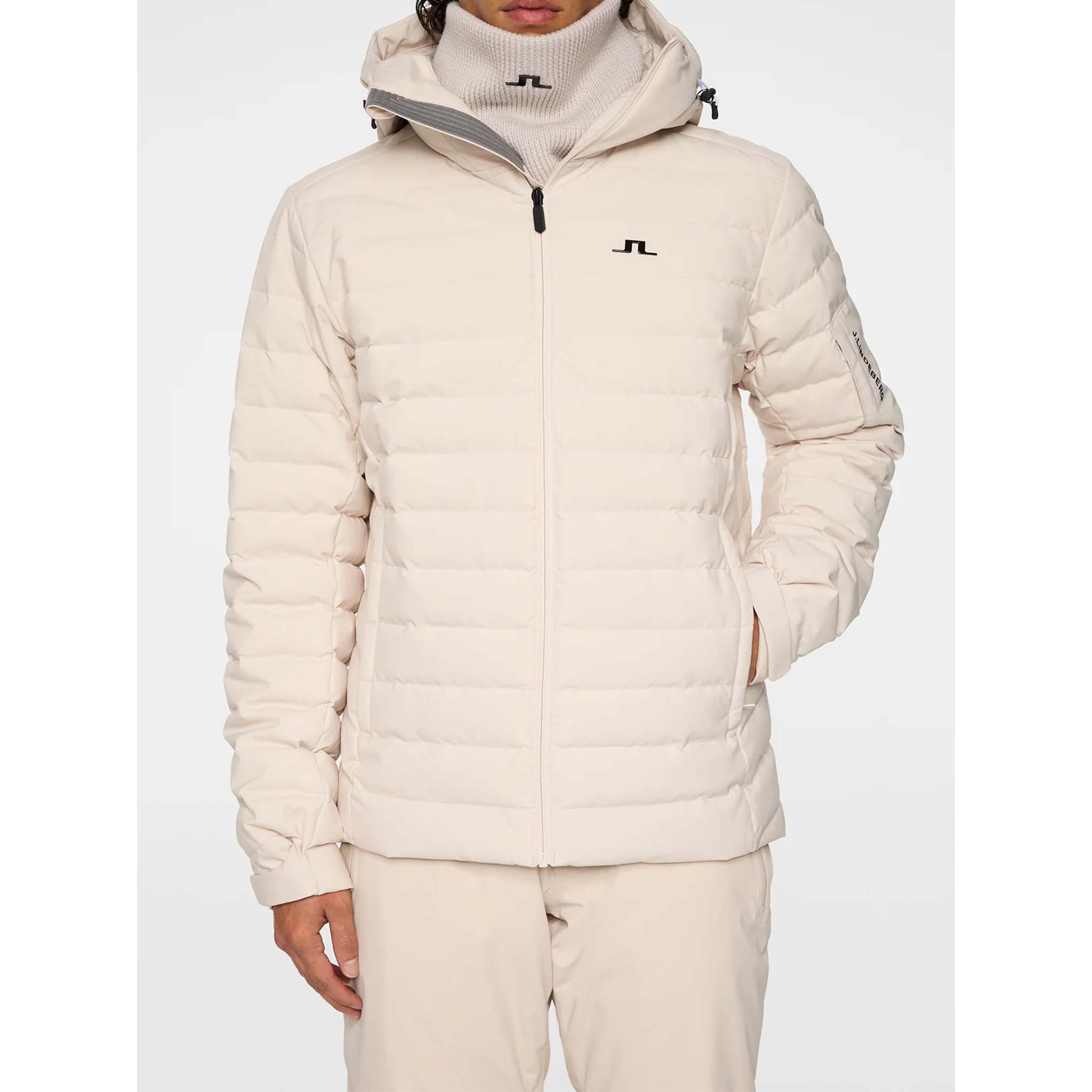 Thermic Down Ski Jacket in Moonbeam