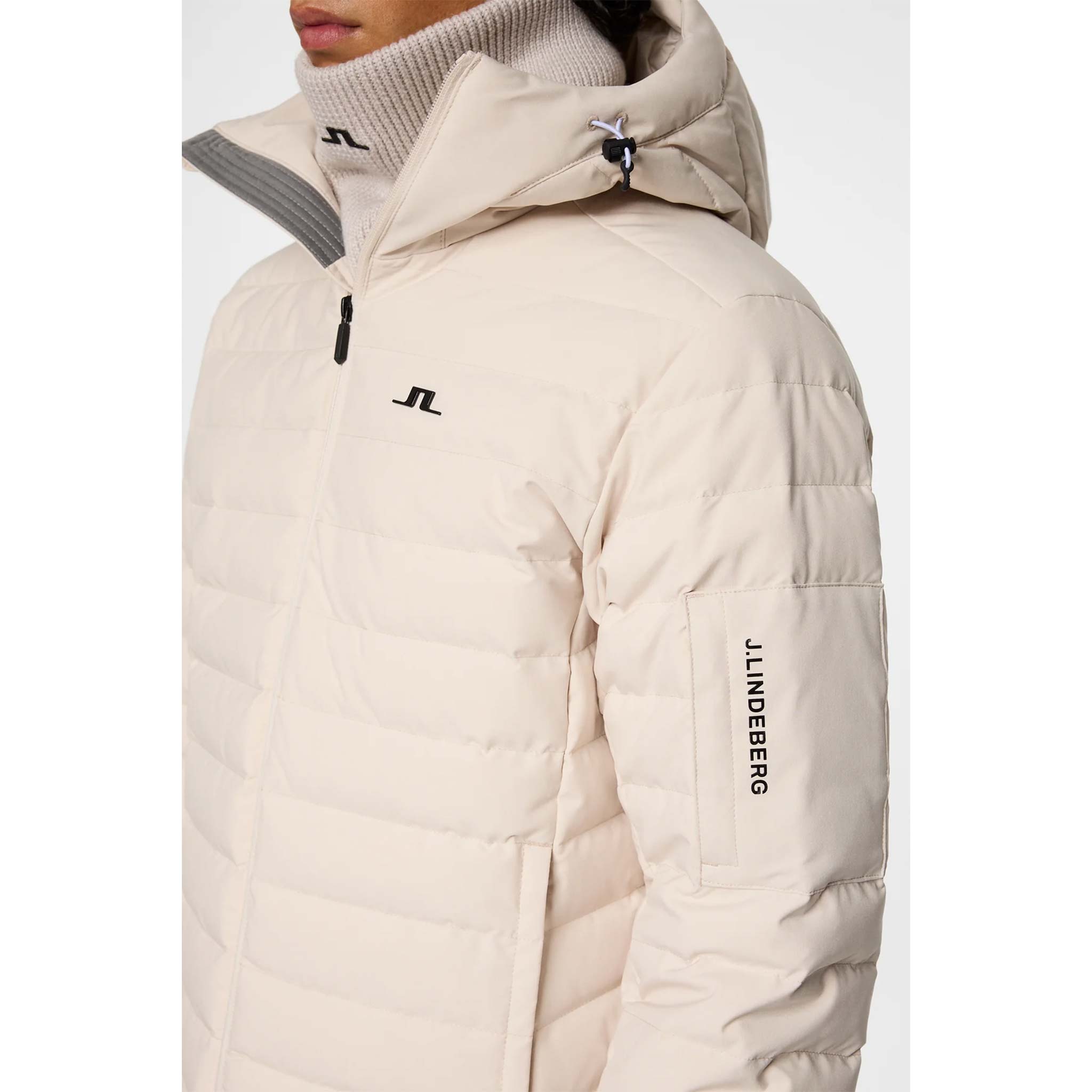 Thermic Down Ski Jacket in Moonbeam