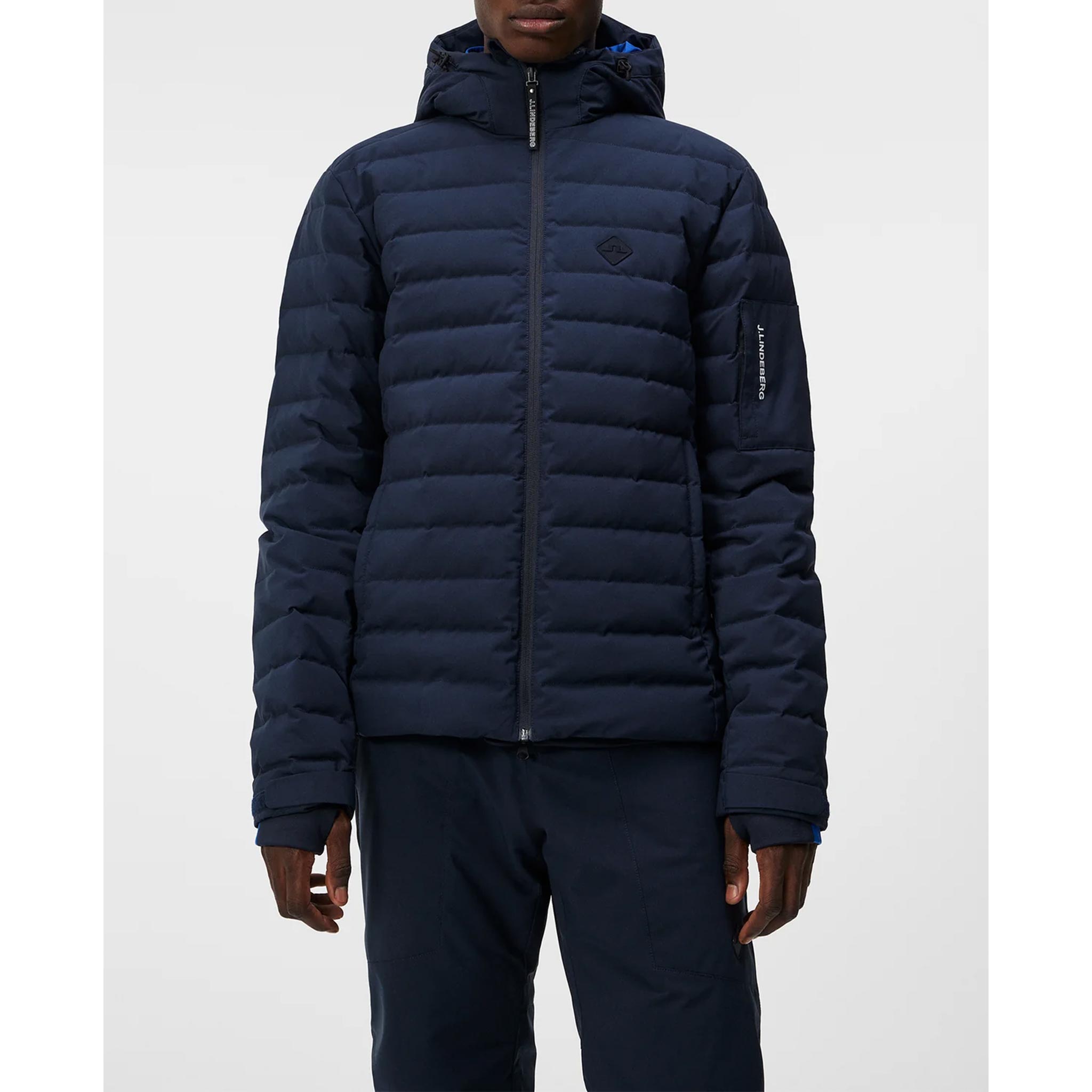 Thermic Down Ski Jacket in Navy