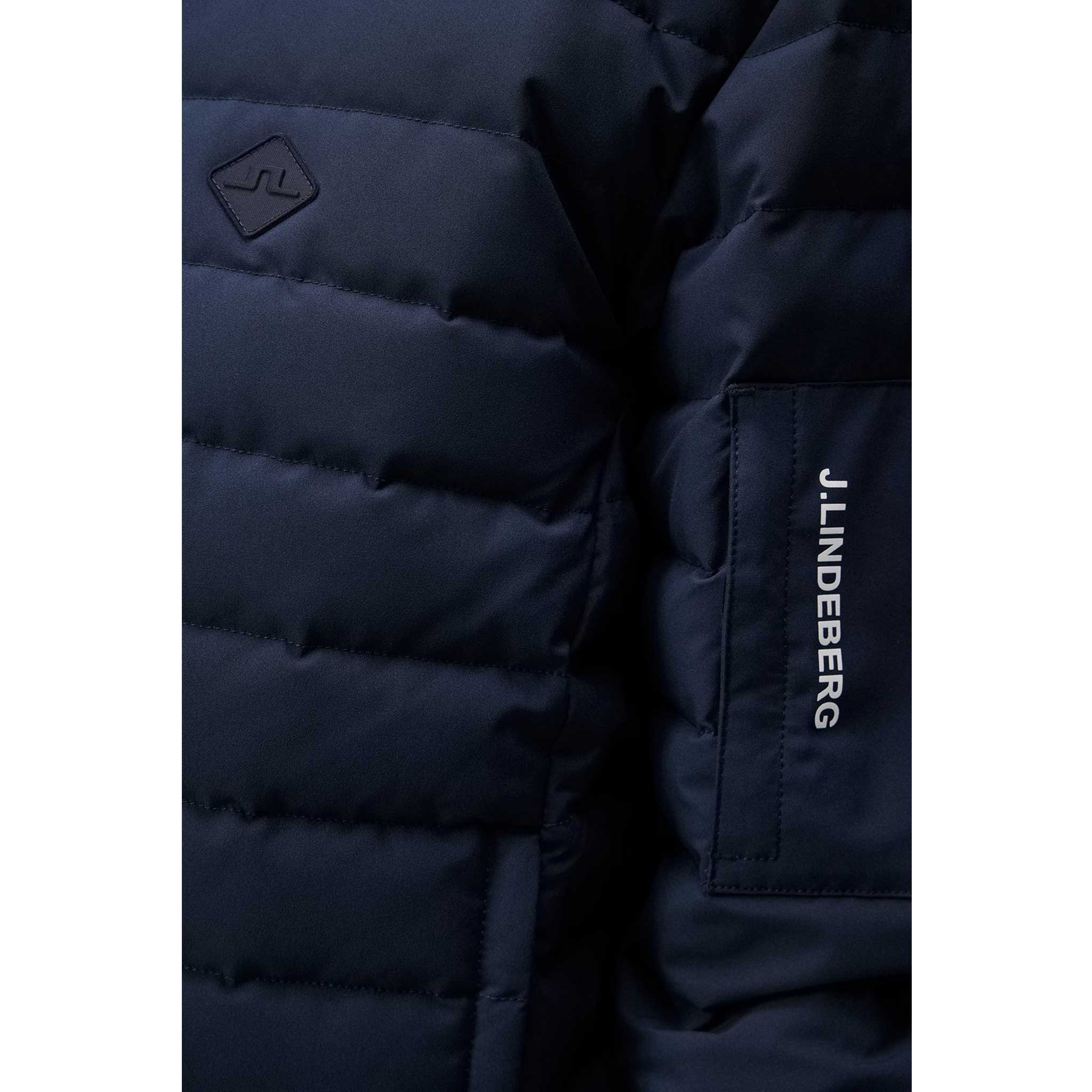 Thermic Down Ski Jacket in Navy