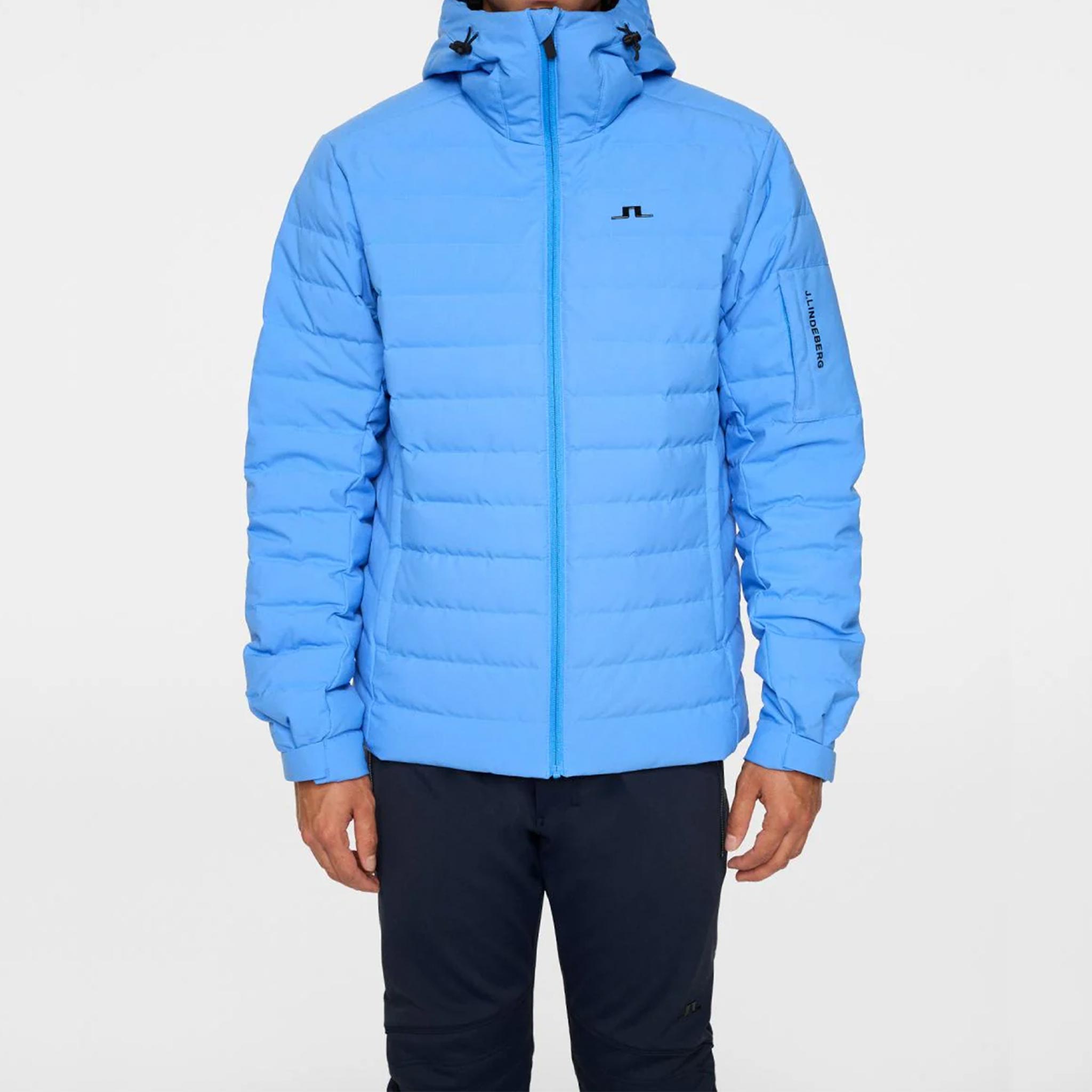 Thermic Down Ski Jacket in Sonic Blue