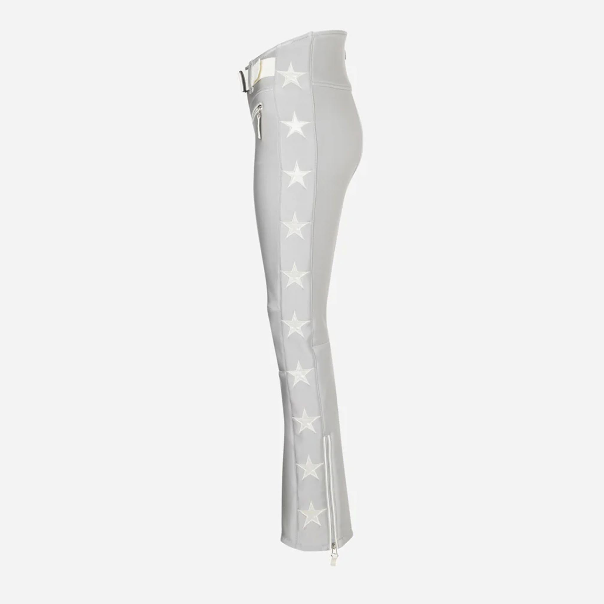 Tiby Ski Glam Pants in Silver