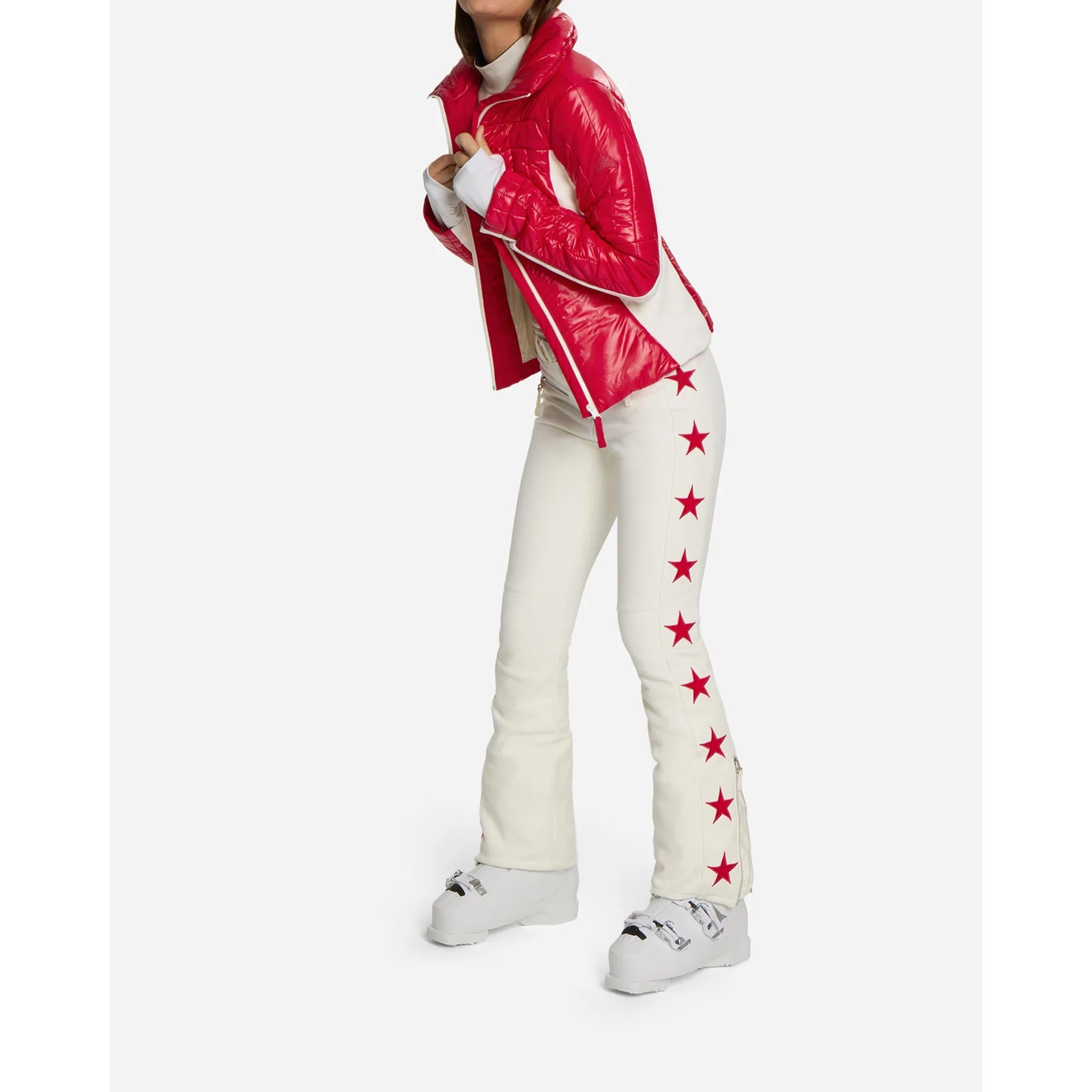 Tiby Ski Swiss Pants in White