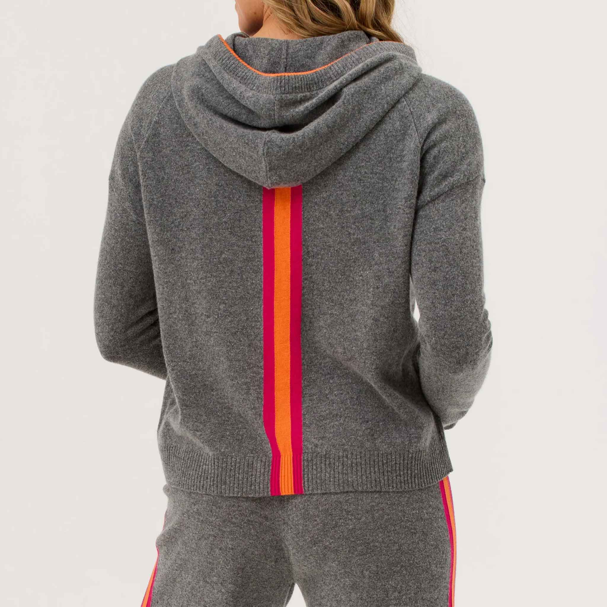 Apres Hooded Sweater in Charcoal
